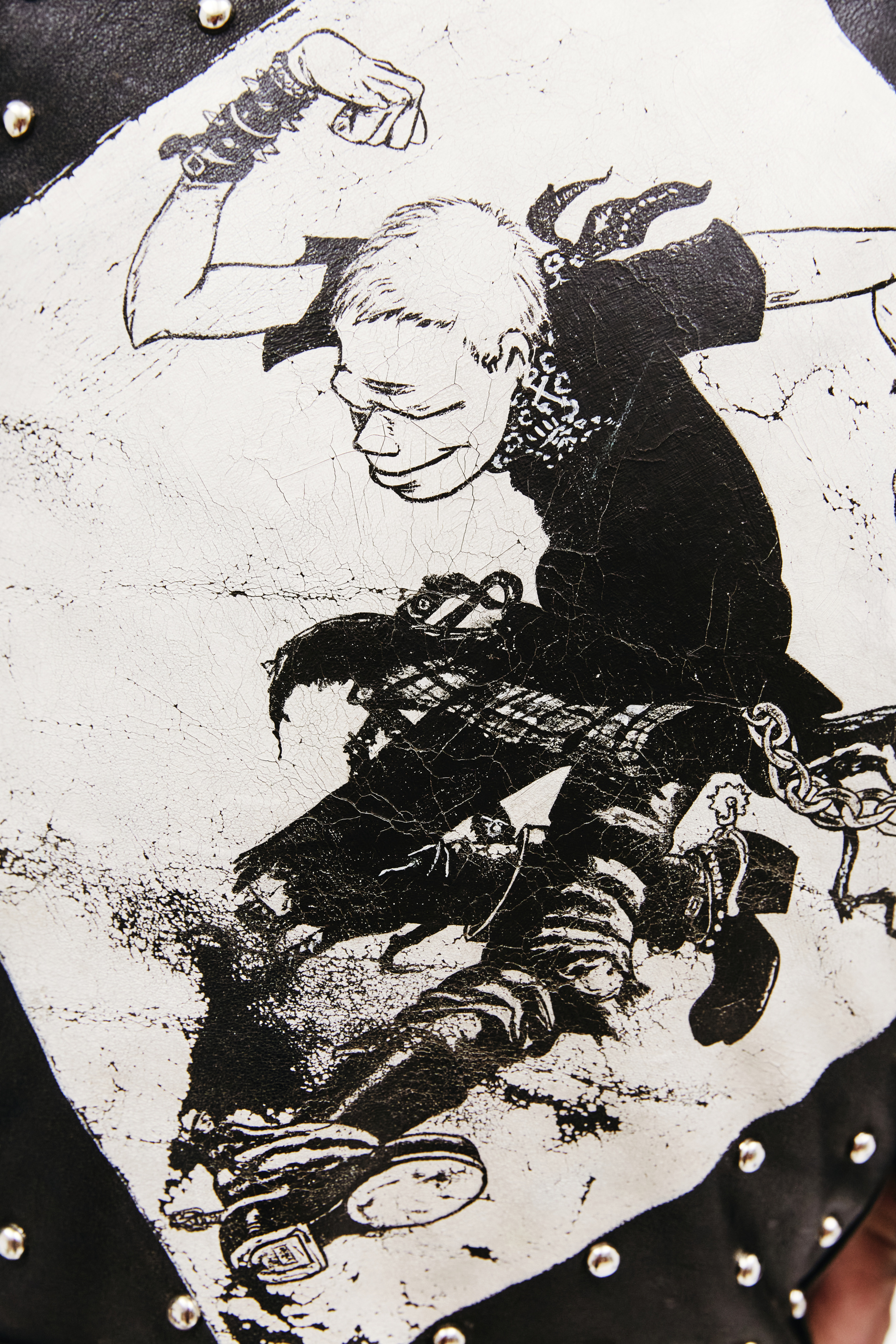 Enfants Riches Déprimés ERD X SV Leather Jacket