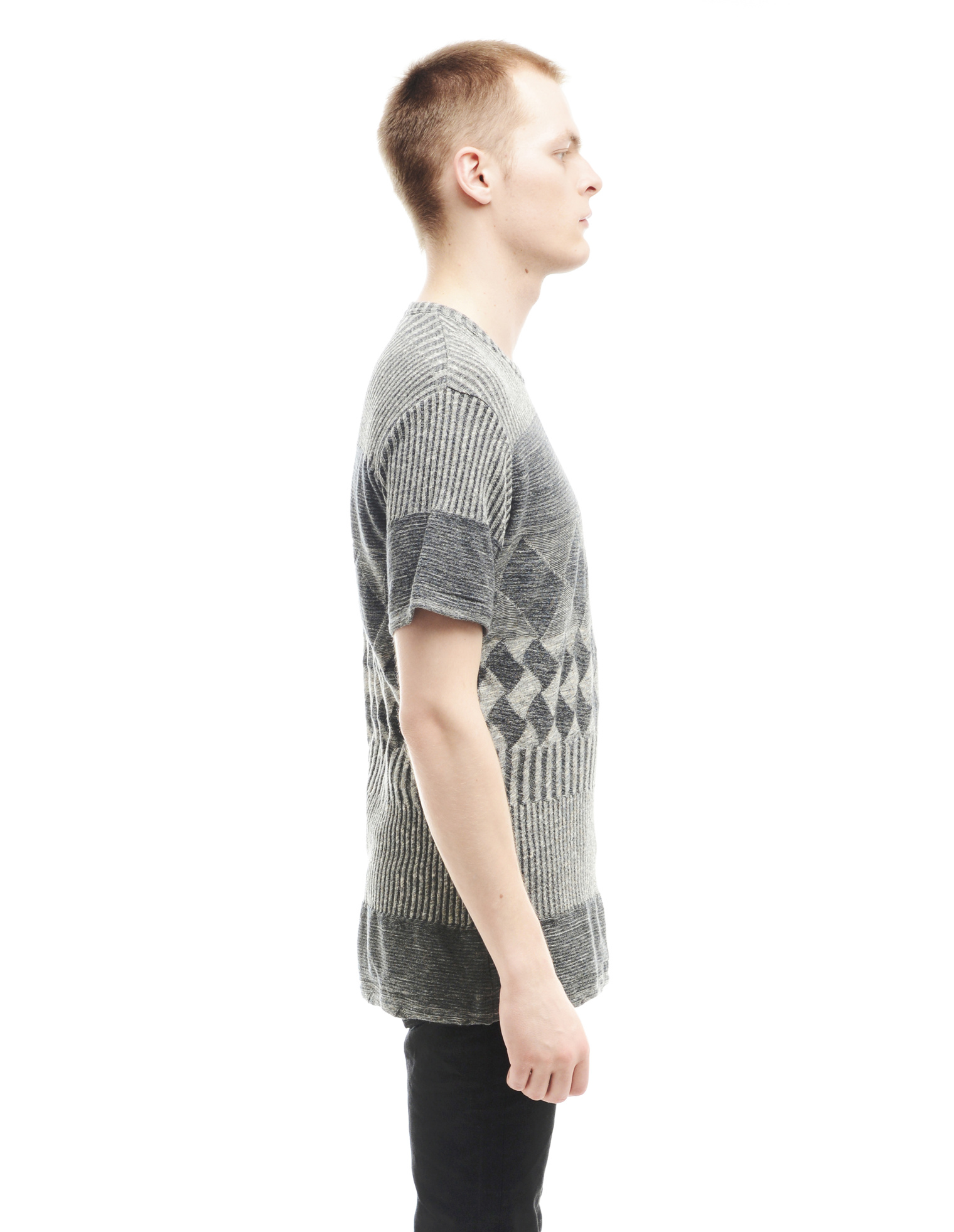 Yohji Yamamoto Cotton and linen t-shirt