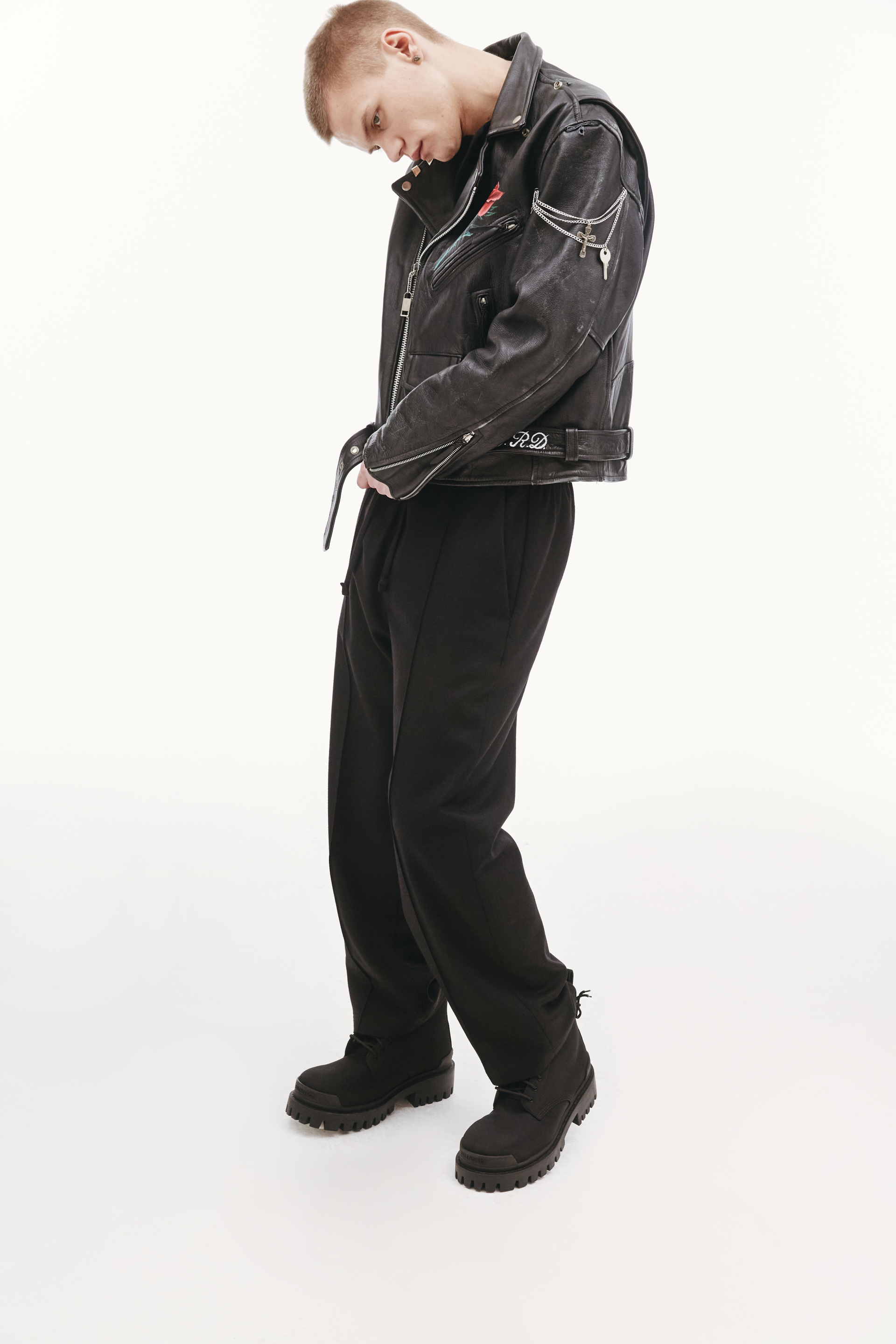 Enfants Riches Déprimés ERD X SVMOSCOW Leather Jacket