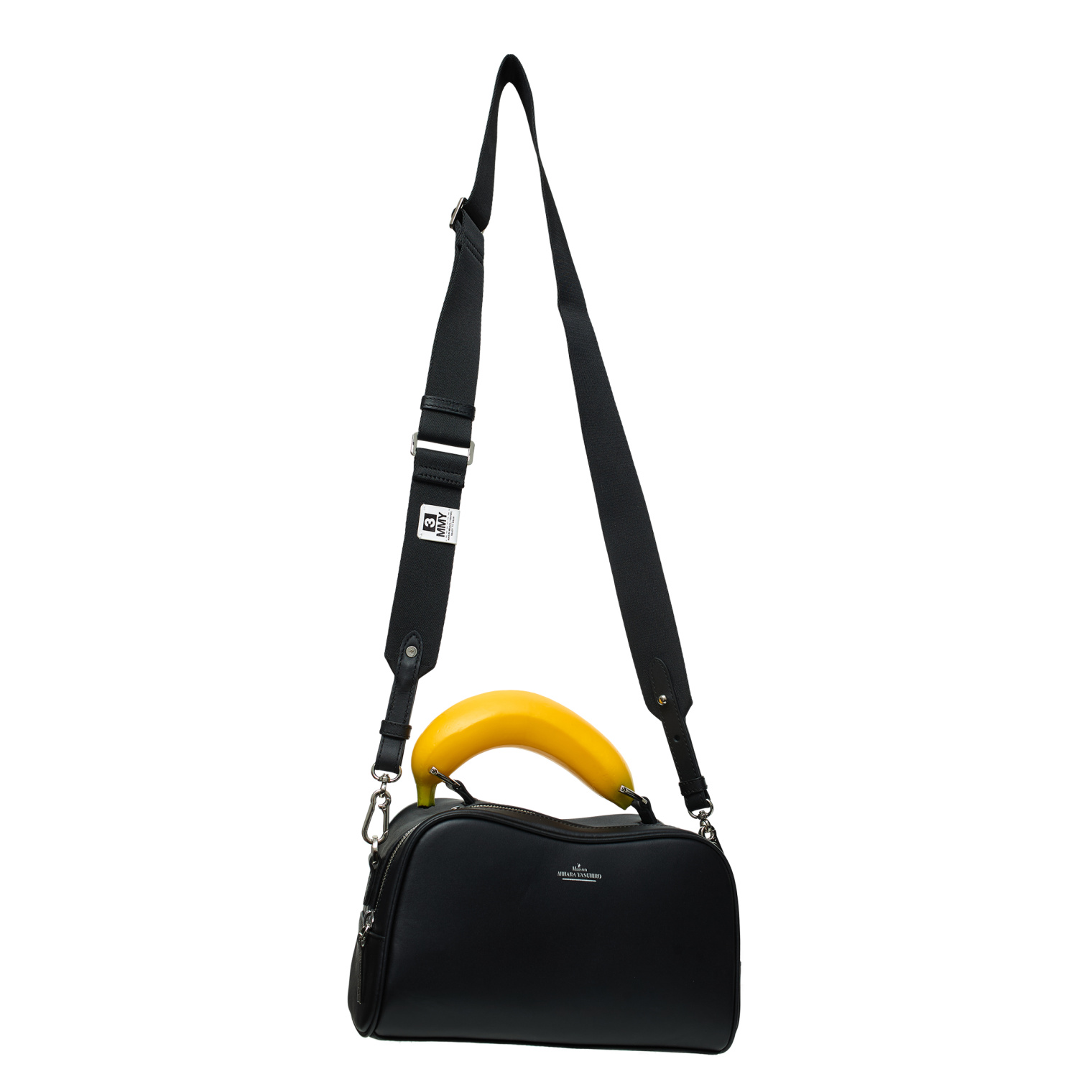 Maison Mihara Yasuhiro Bag with banana-shaped handle