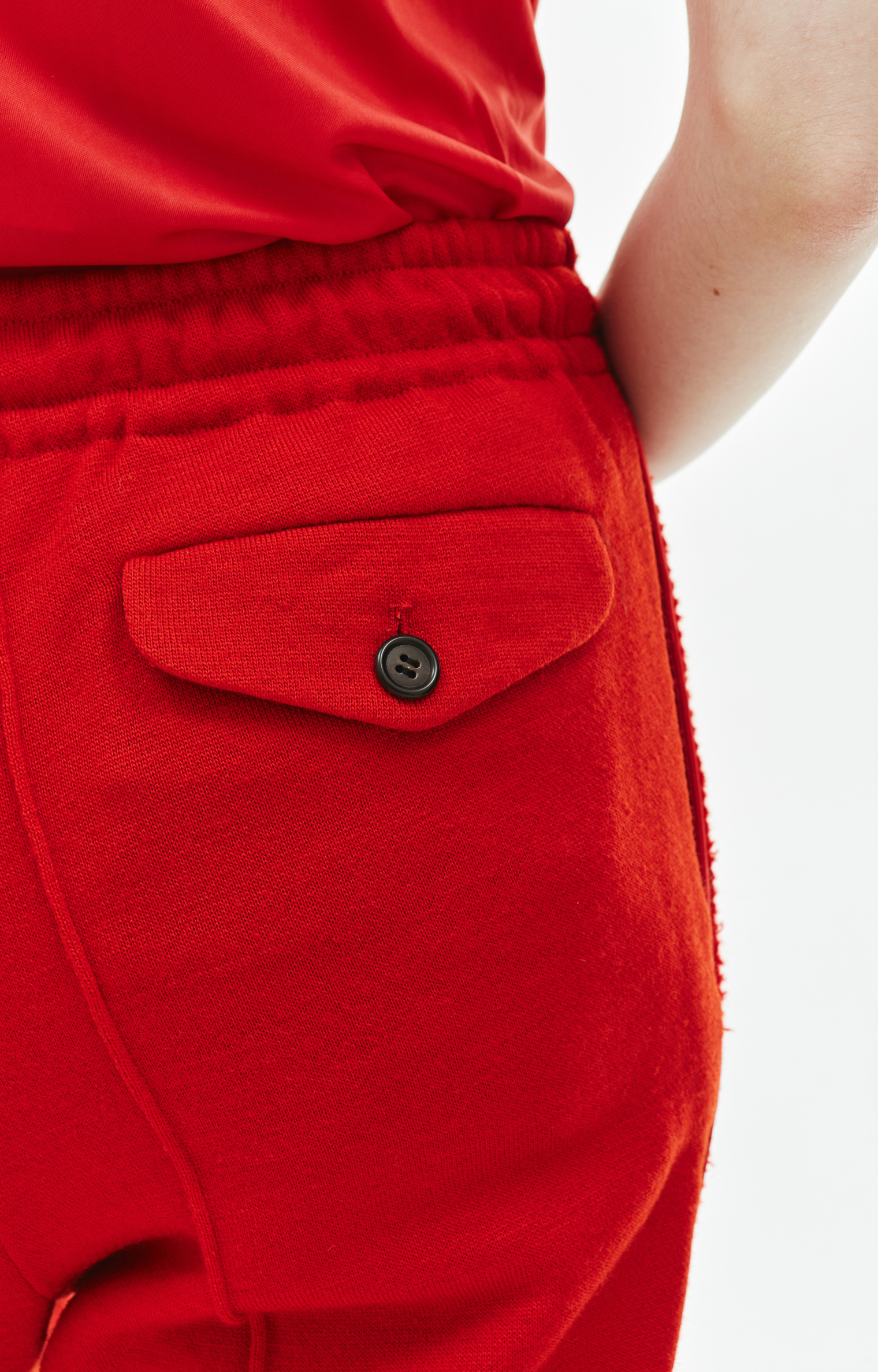 Undercover Red Wool Trousers