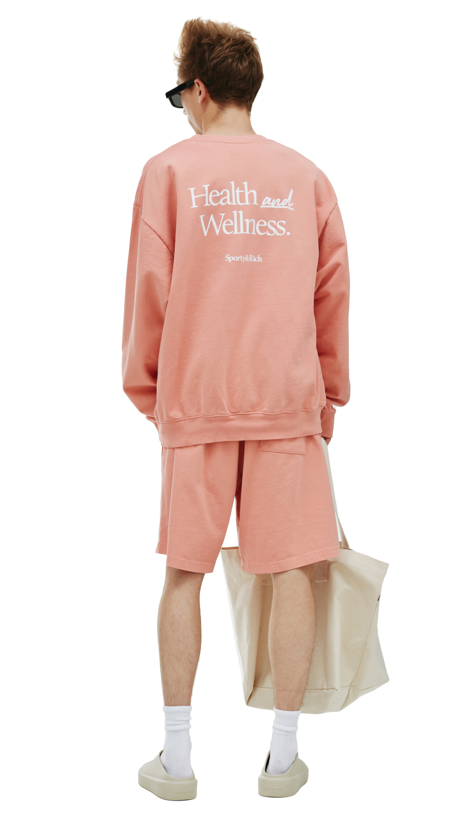 SPORTY & RICH New health sweatshirt