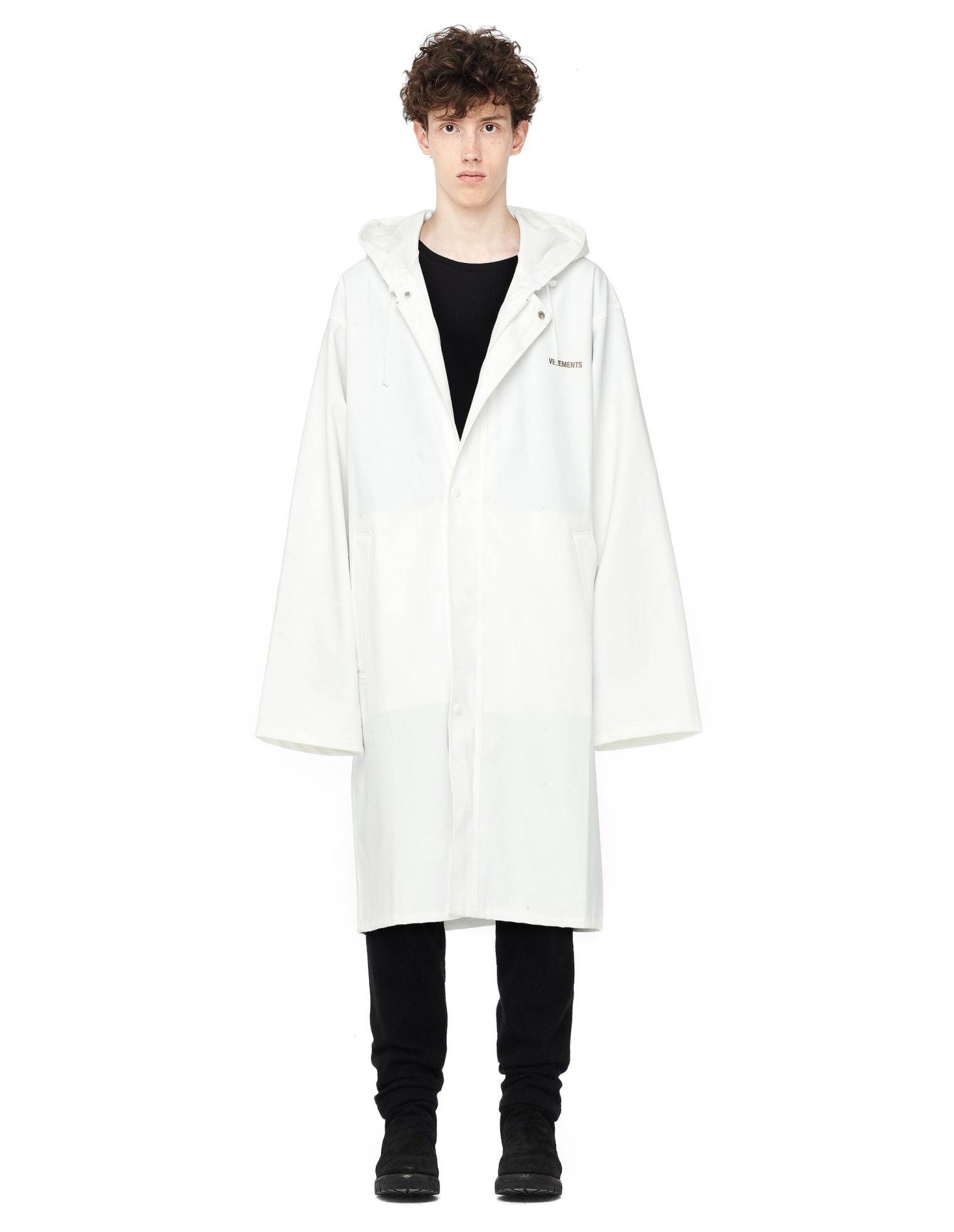 VETEMENTS Raincoat with Logo