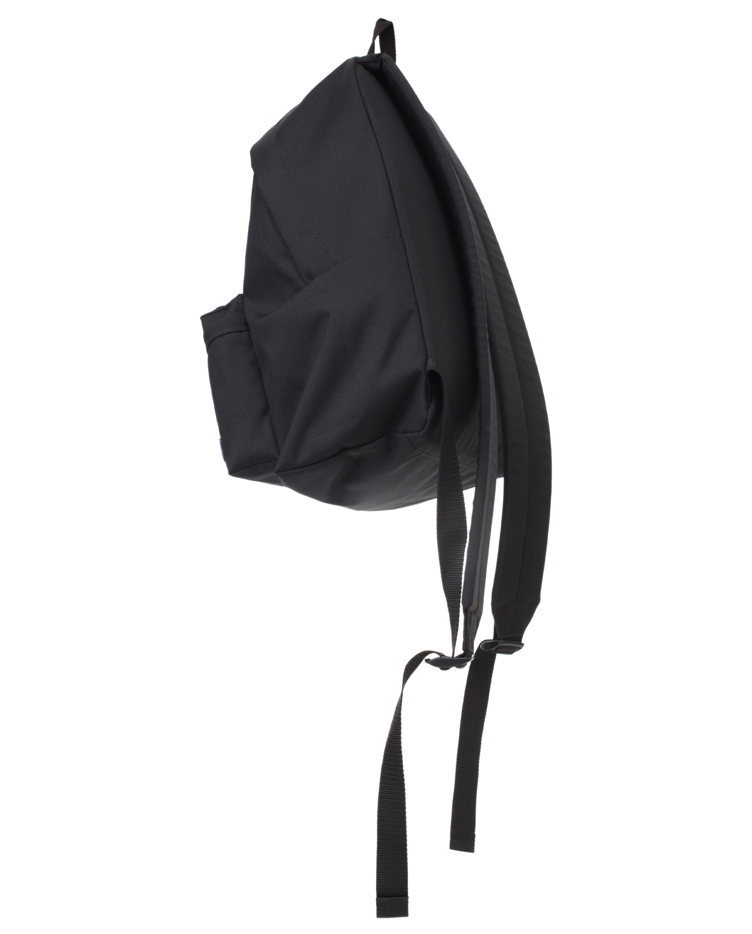 Saint Michael Black small backpack  with logo patch