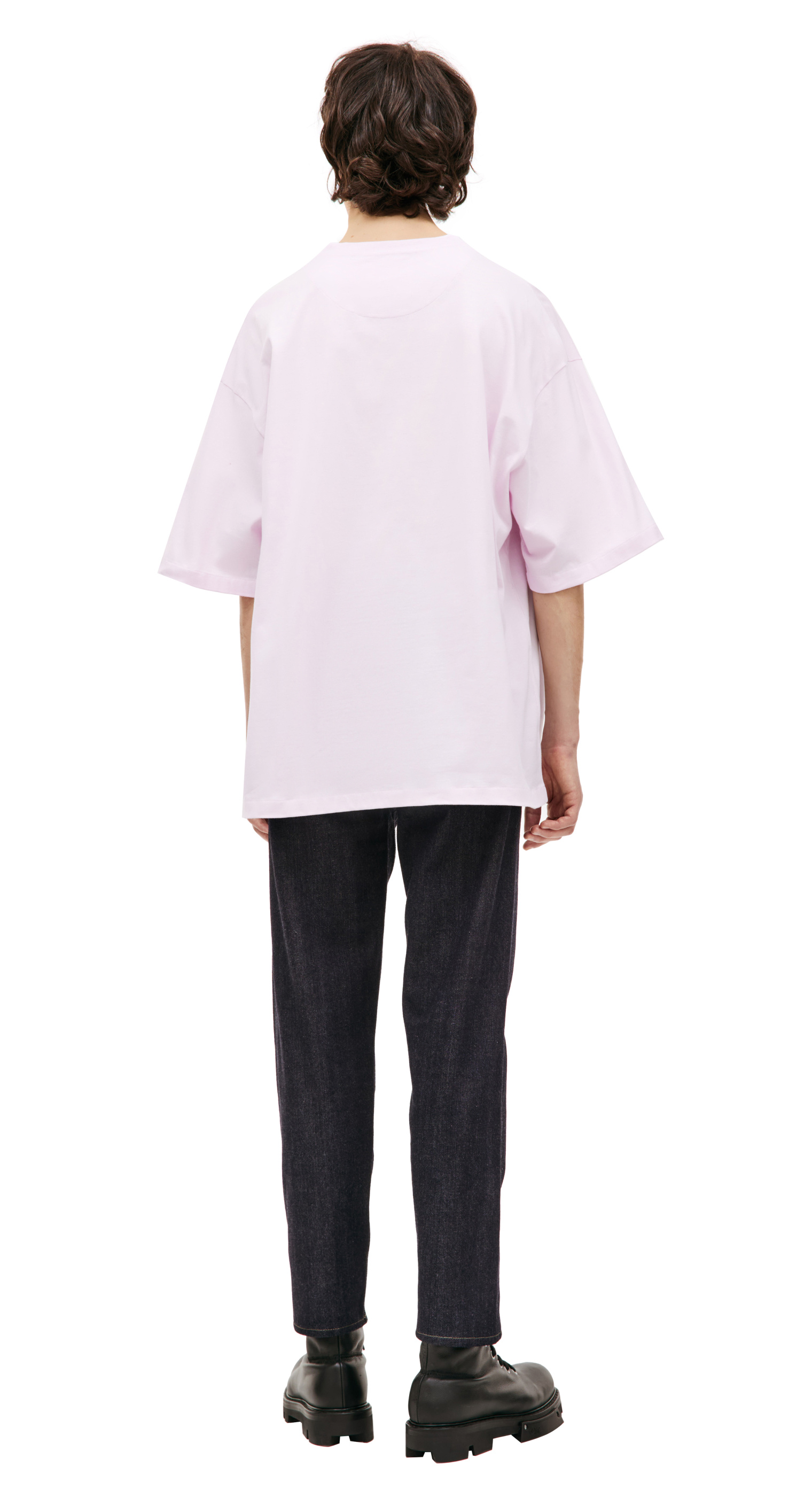 Jil Sander Pink printed t-shirt