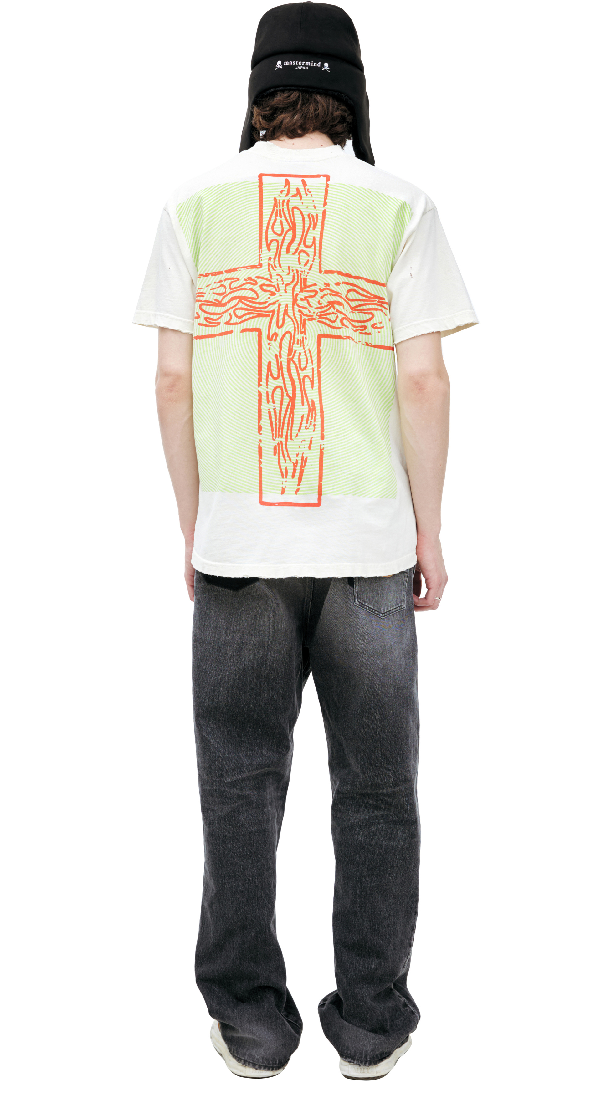 Hellstar White PRinted T-shirt