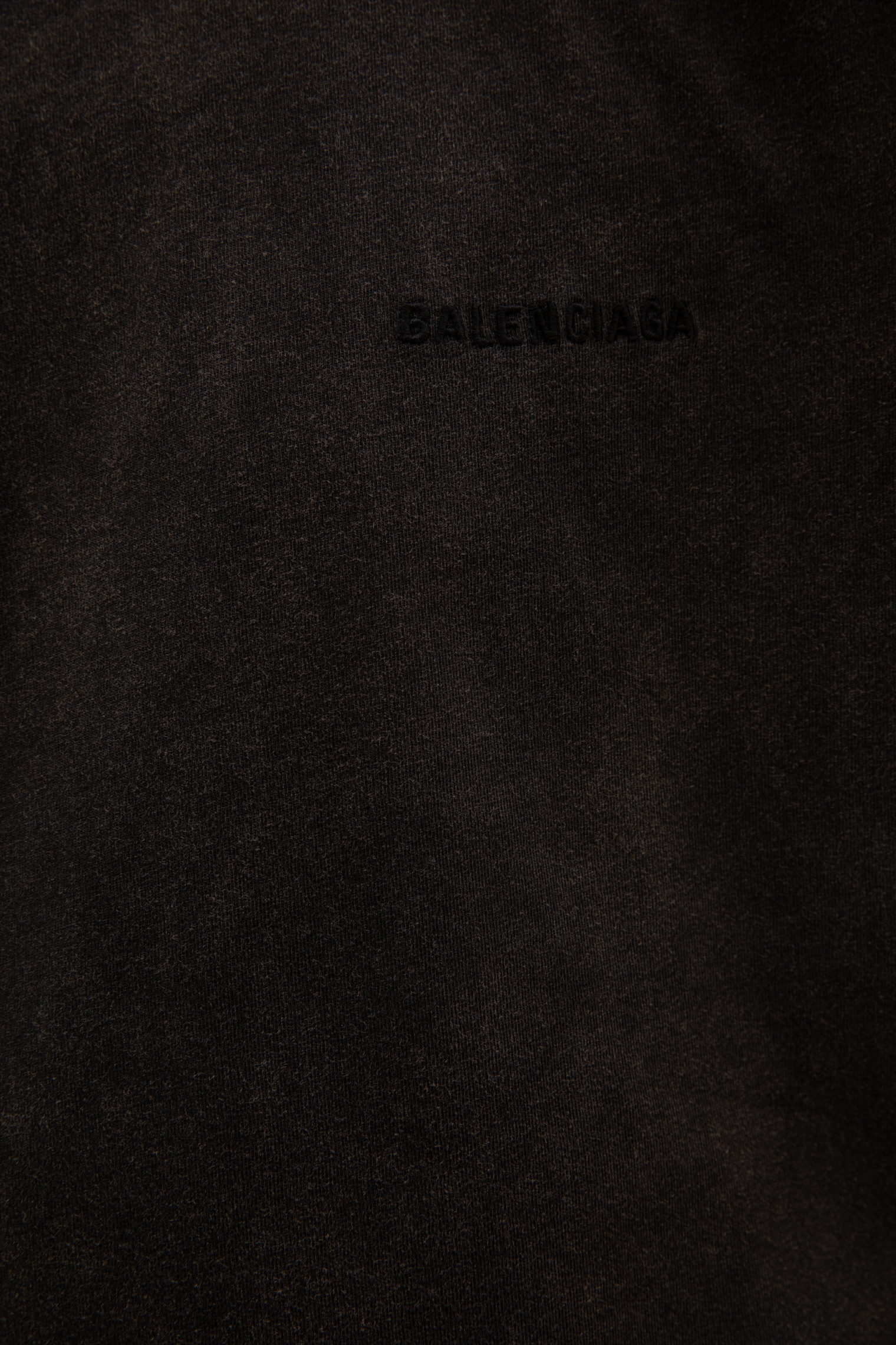 Balenciaga Выцветшая Футболка с логотипом