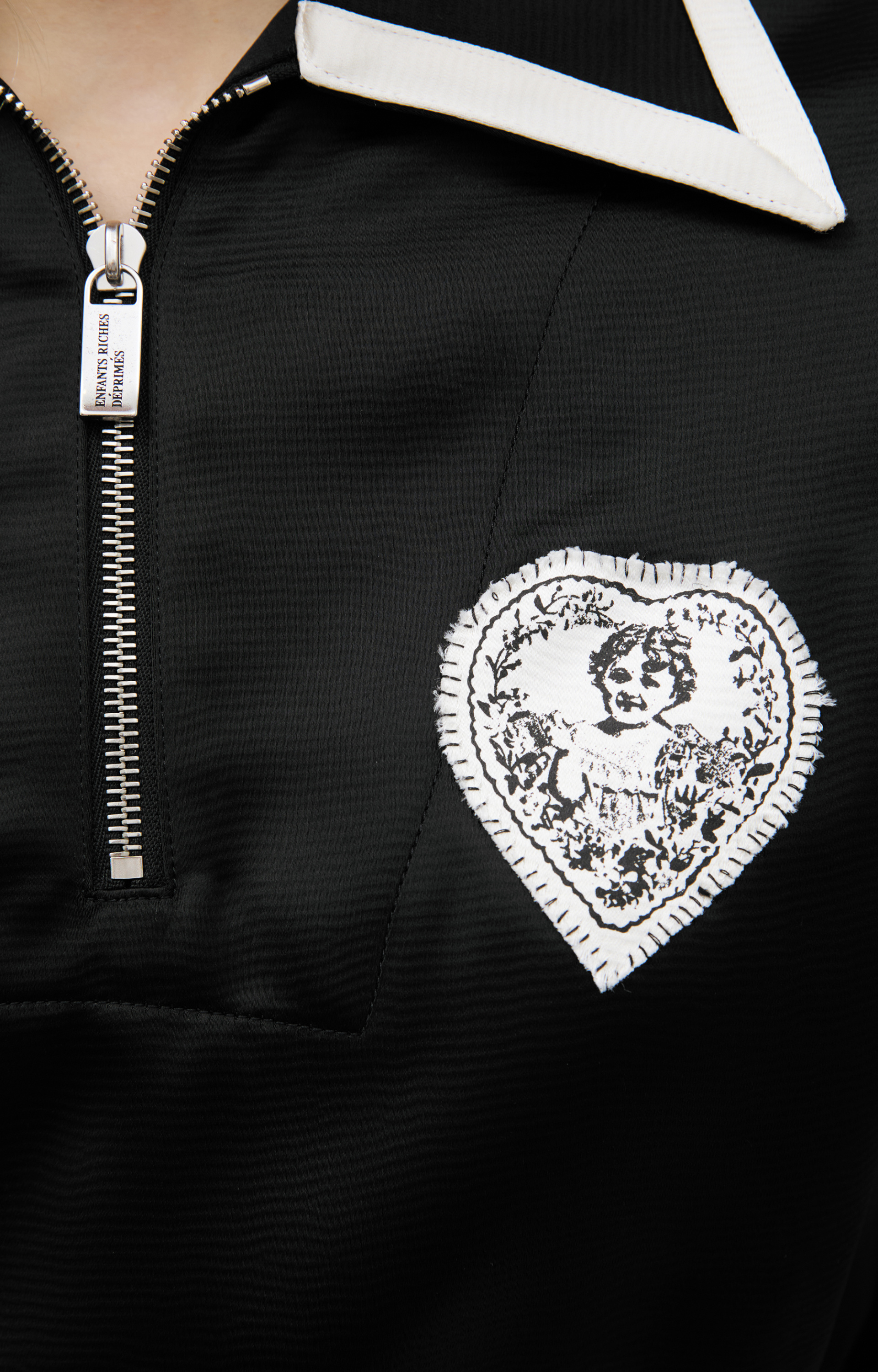Enfants Riches Déprimés Black cropped sweater