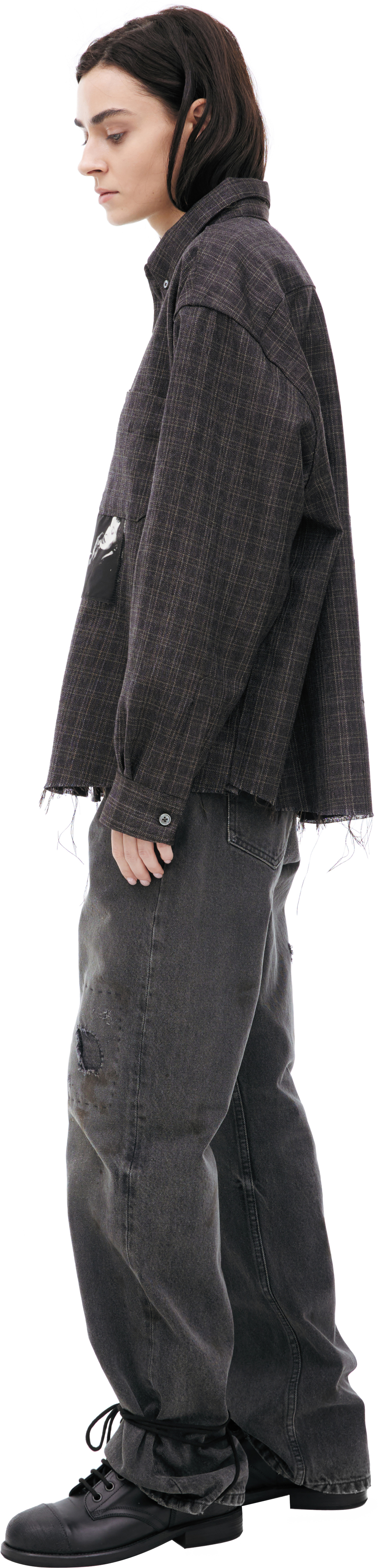 Enfants Riches Déprimés Assemblage Flannel Charcoal