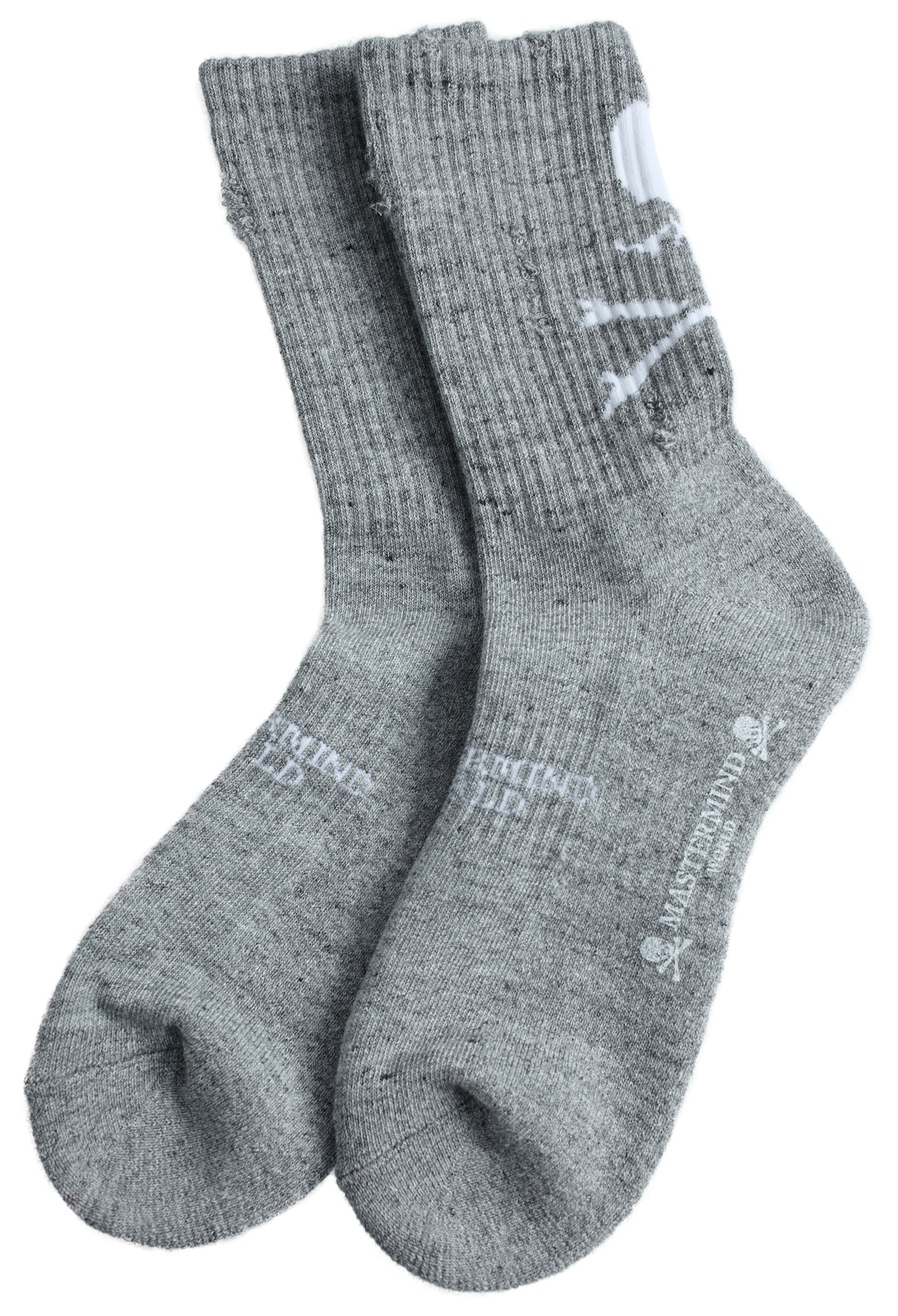 Mastermind WORLD Grey logo socks