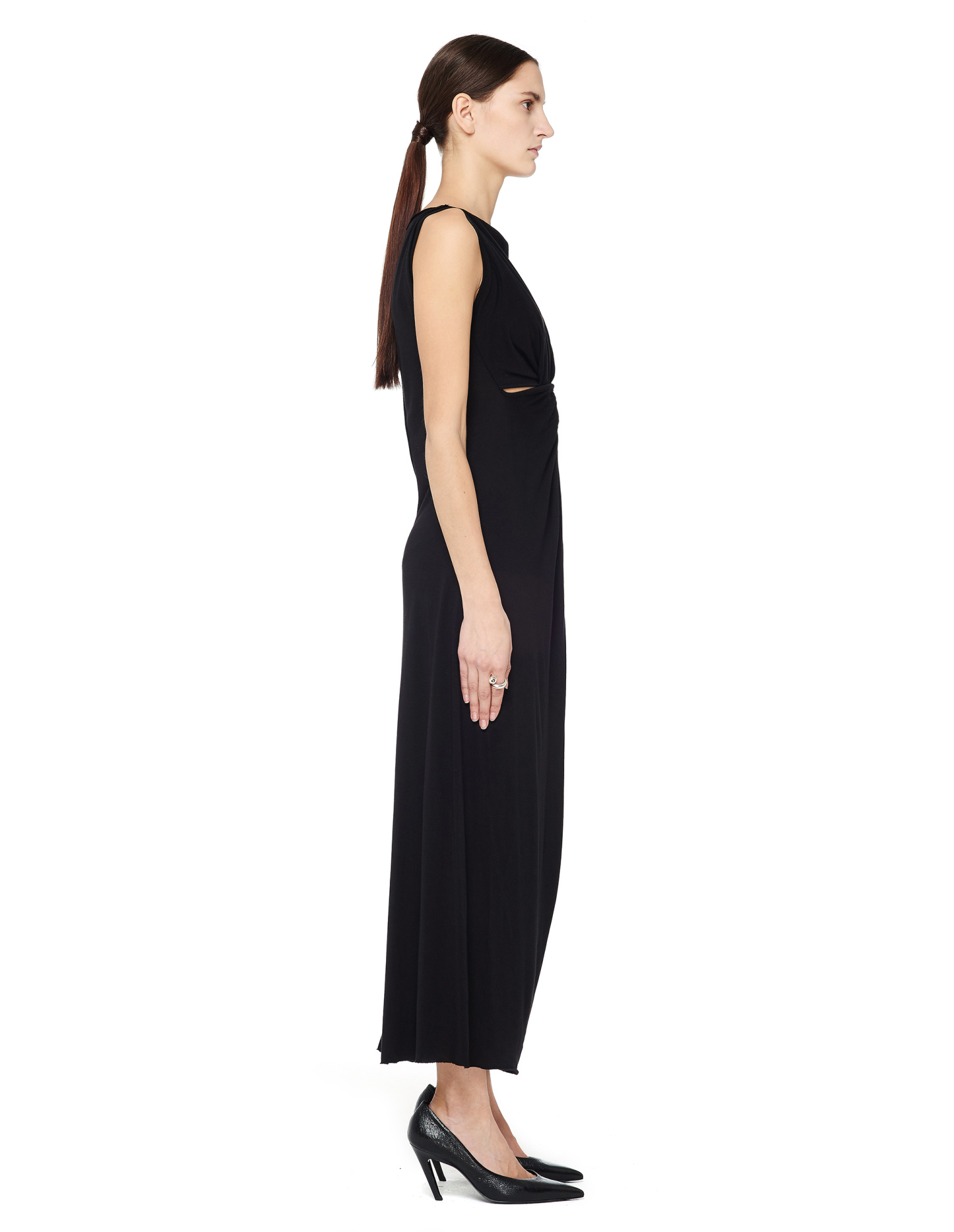 Rick Owens Lilies Платье ниже колена с драпировкой