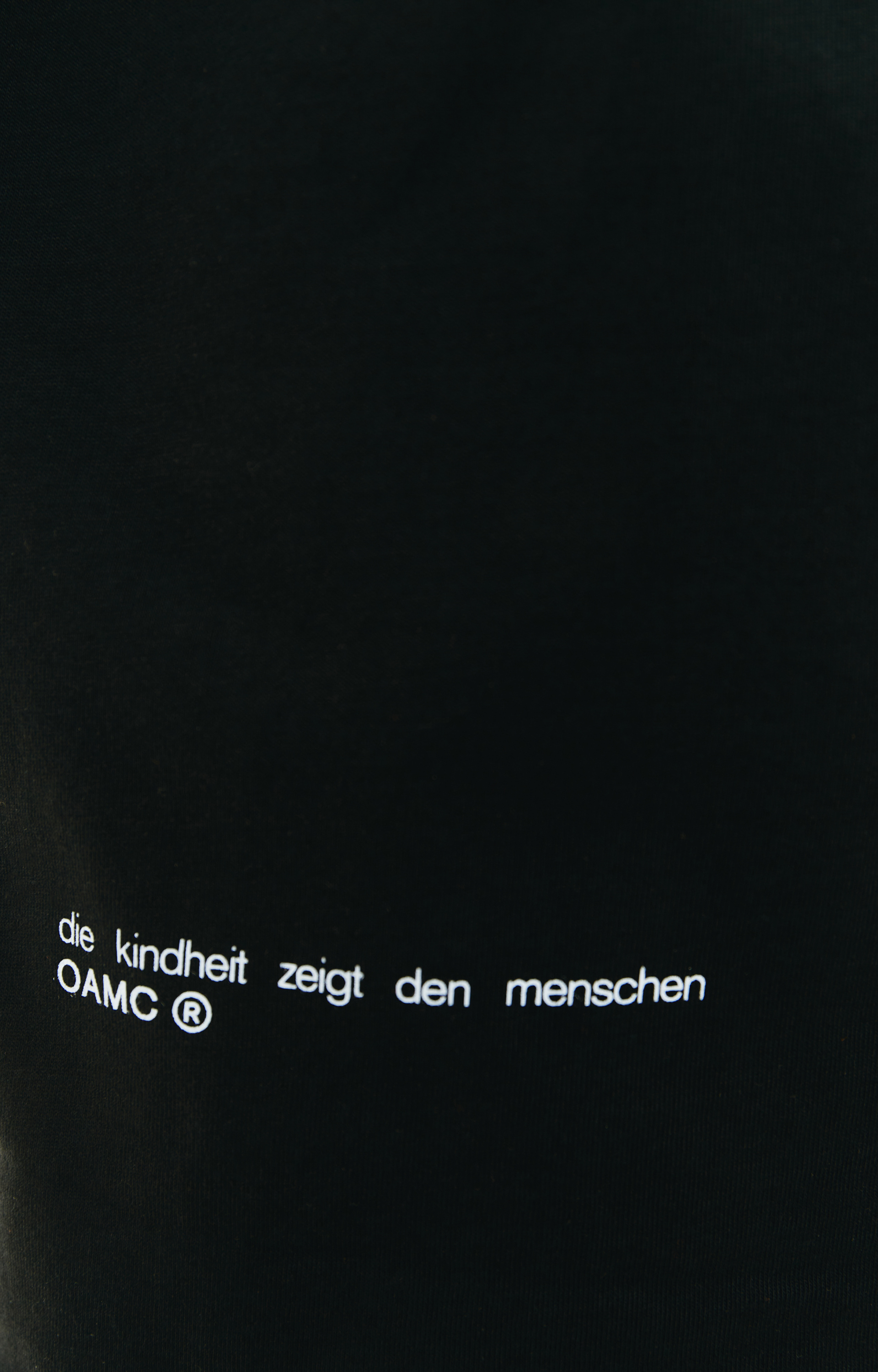 OAMC Boom printed t-shirt