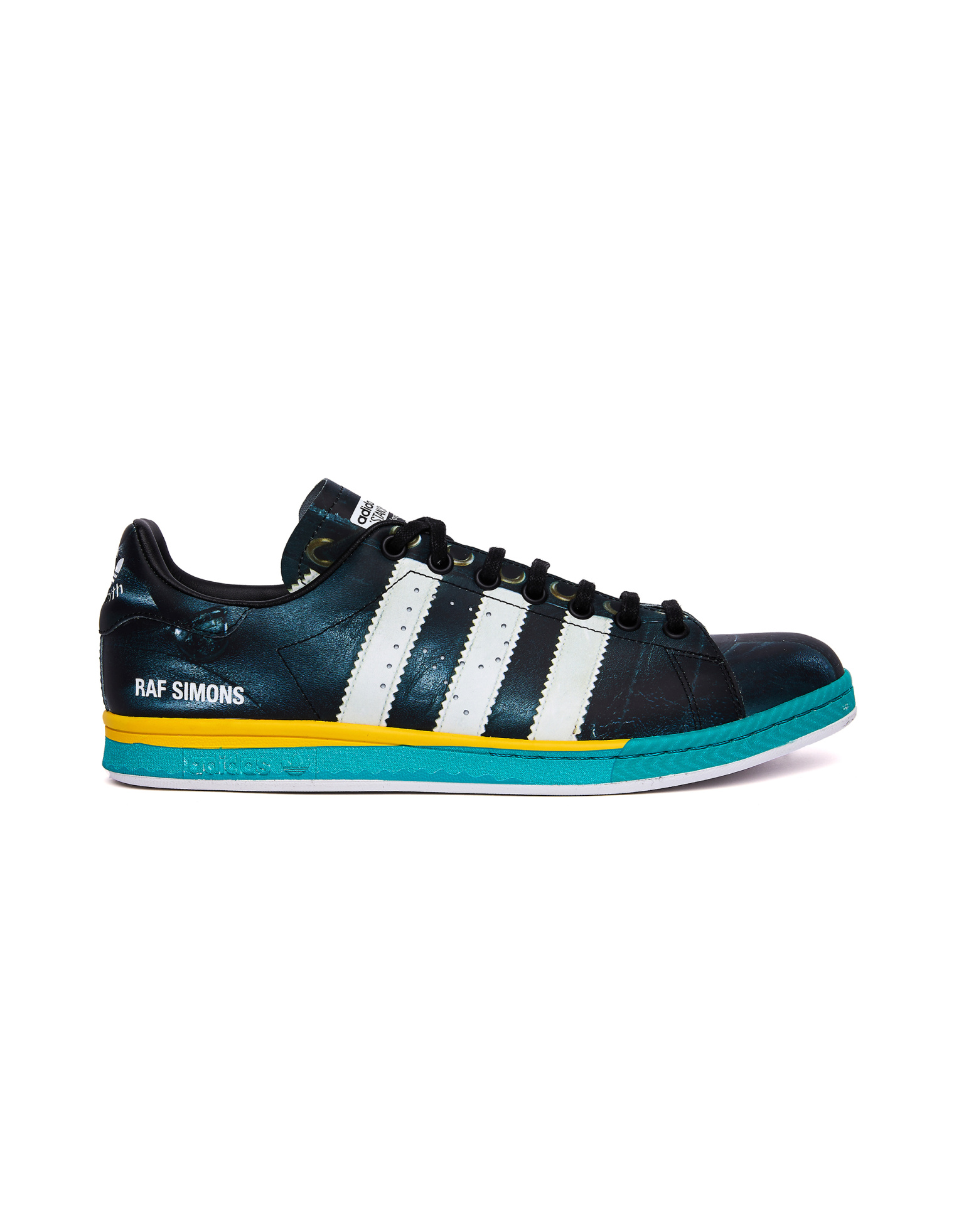 Raf Simons Samba Printed Stan Smith Sneakers