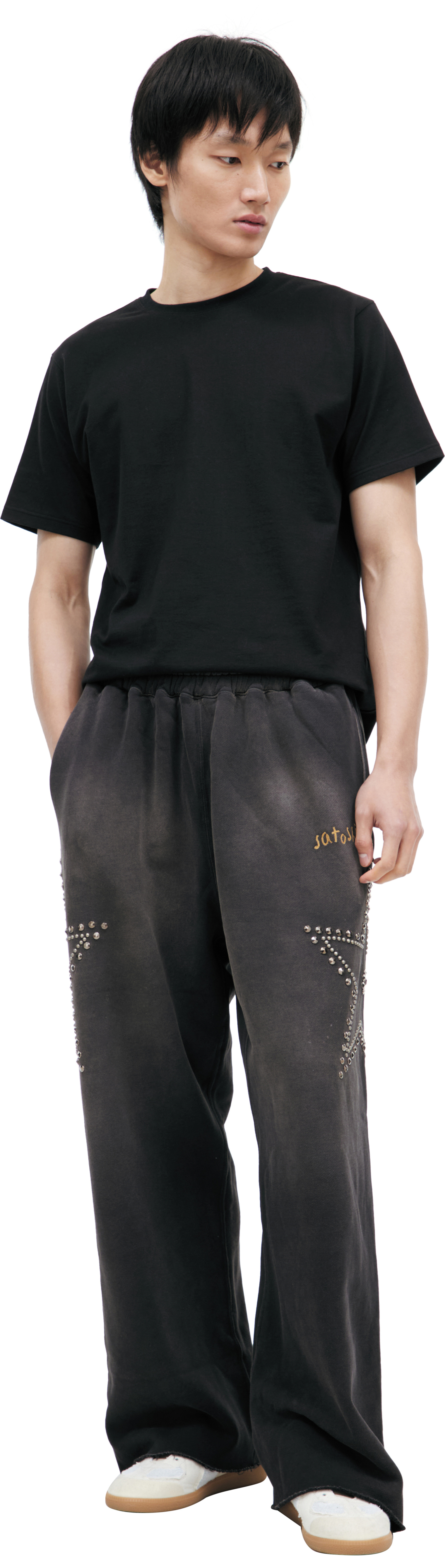 Satoshi Nakamoto Trousers with Logo