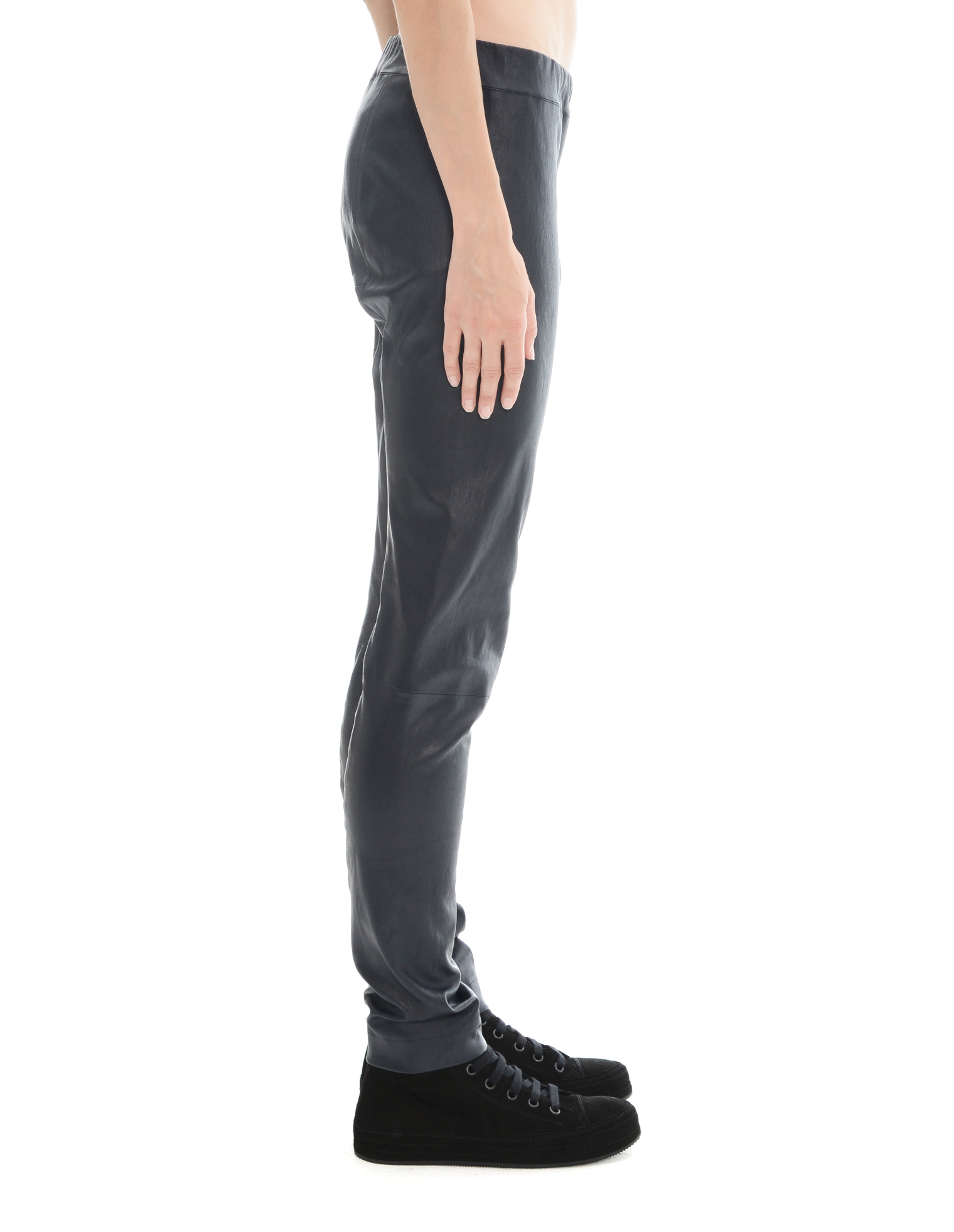 The Row Leather leggings