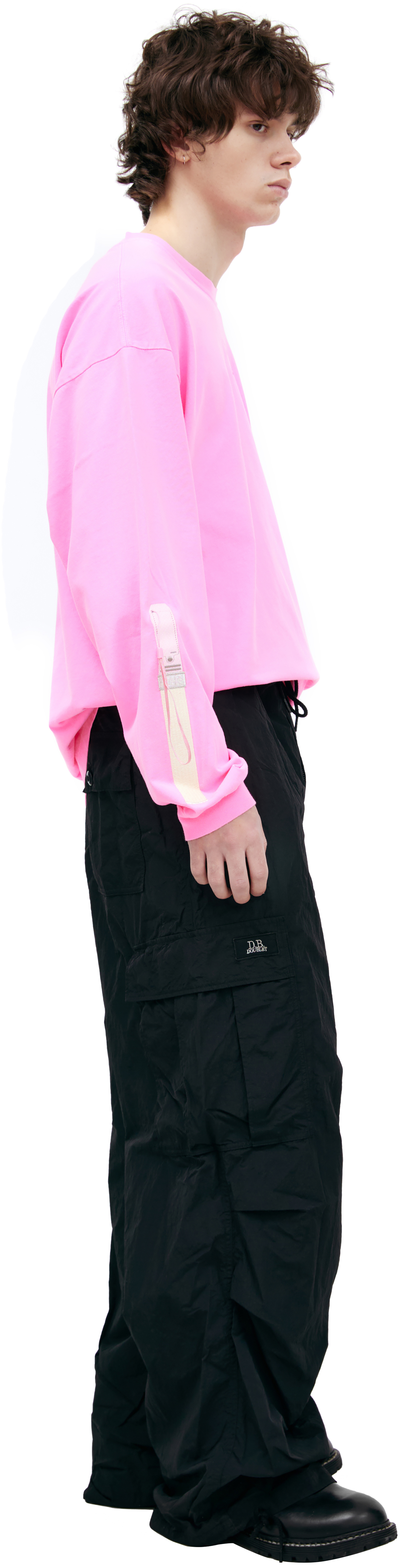 Doublet Black nylon trousers