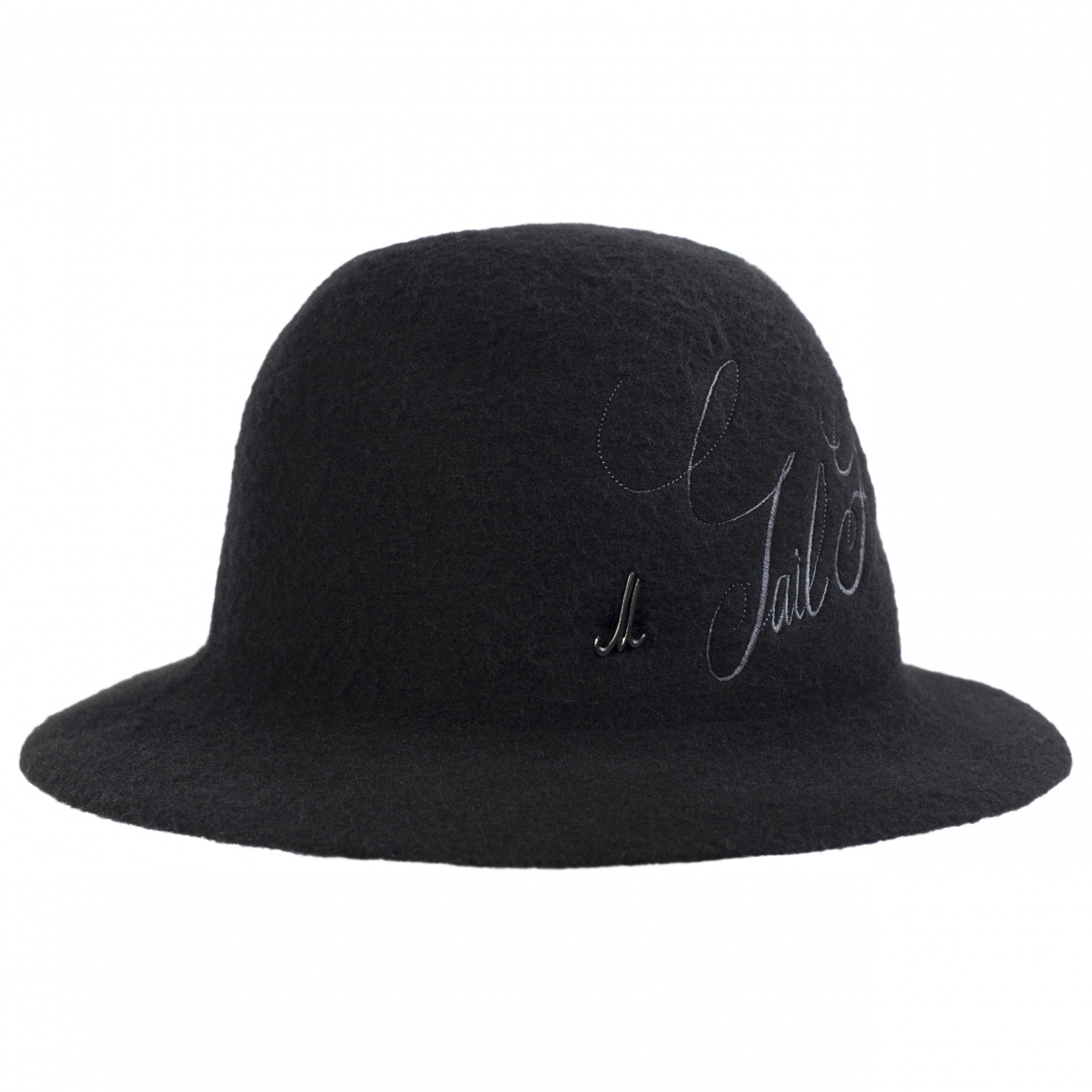 Junya Watanabe Embroidered logo hat in black