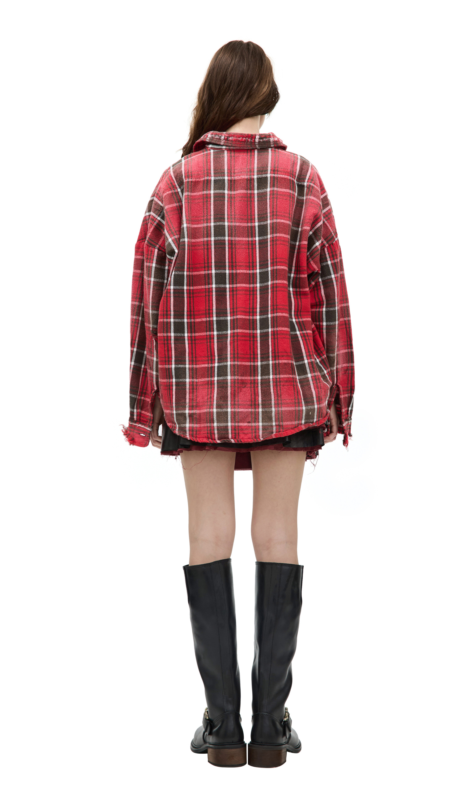 Saint Mxxxxxx Plaid flannel shirt