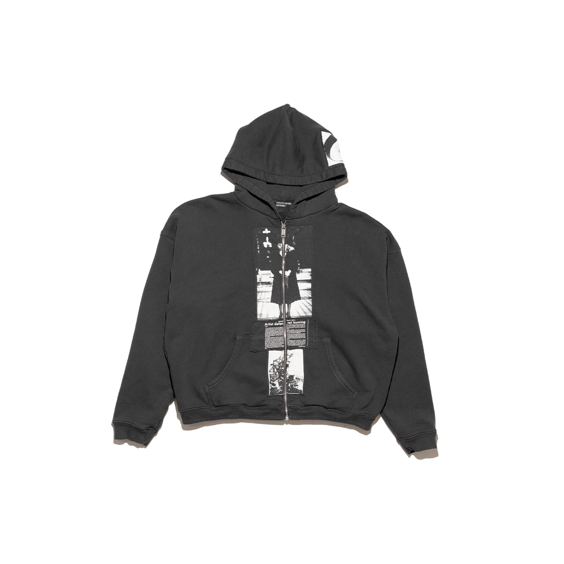 Enfants Riches Déprimés Artist Defends Baggy "Assemblage" Zip Hoodie
