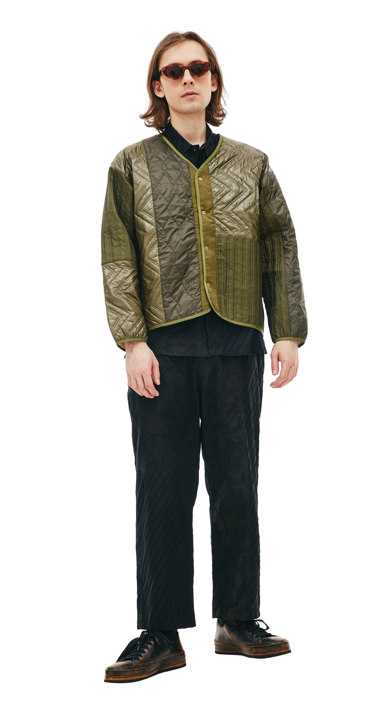 KIMMY Green quilted jacket
