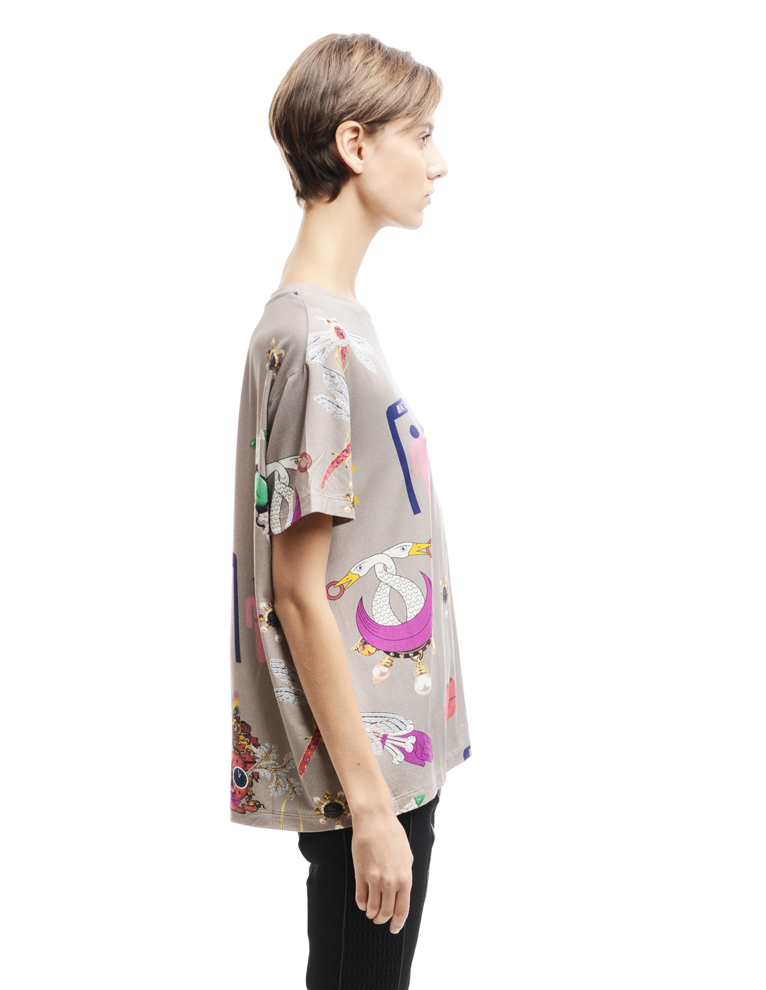 Mary Katrantzou Футболка из модала
