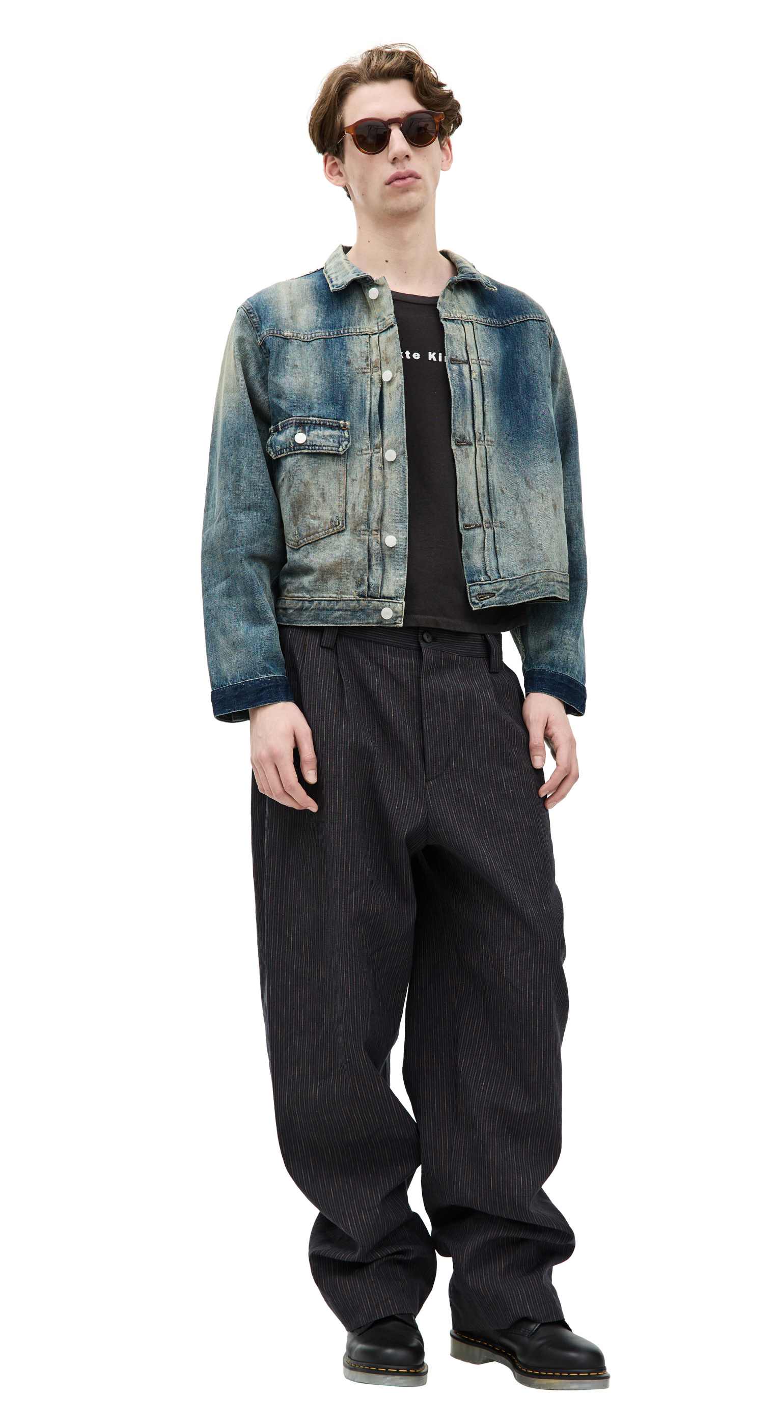 Enfants Riches Deprimes Denim jacket with buttons