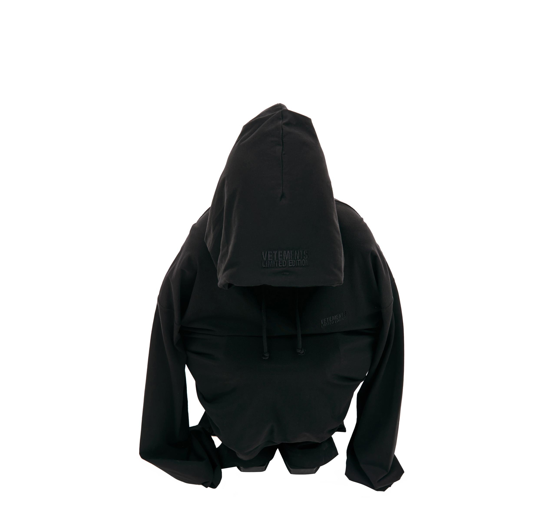 VETEMENTS Logo embroidered hoodie