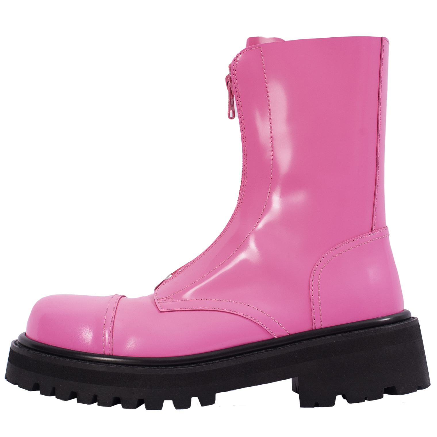 Buy VETEMENTS women multicolor pink leather boots for 828 online on SV77 UE51BO200P 2471