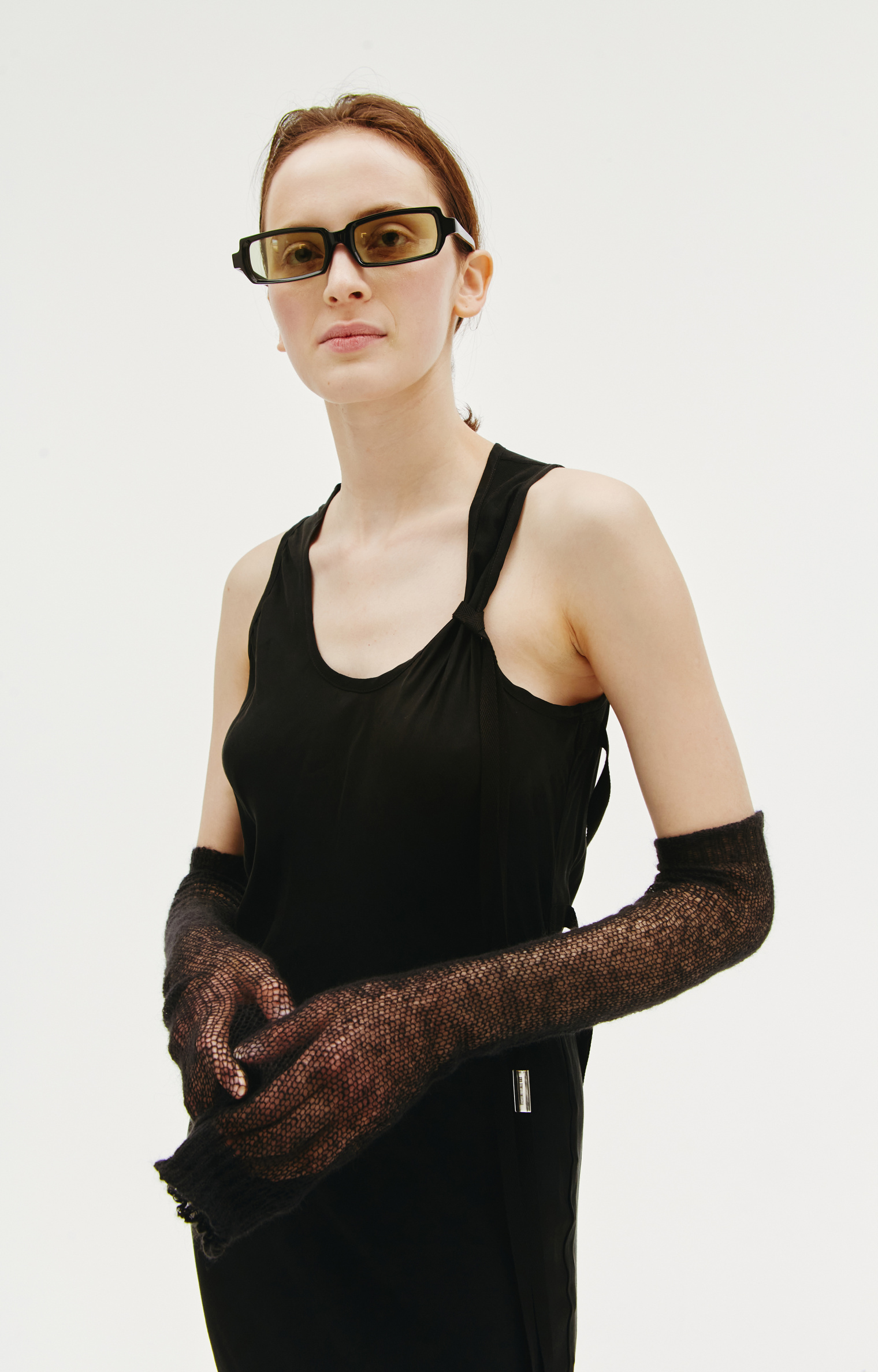Ann Demeulemeester Платье Tine с лентами
