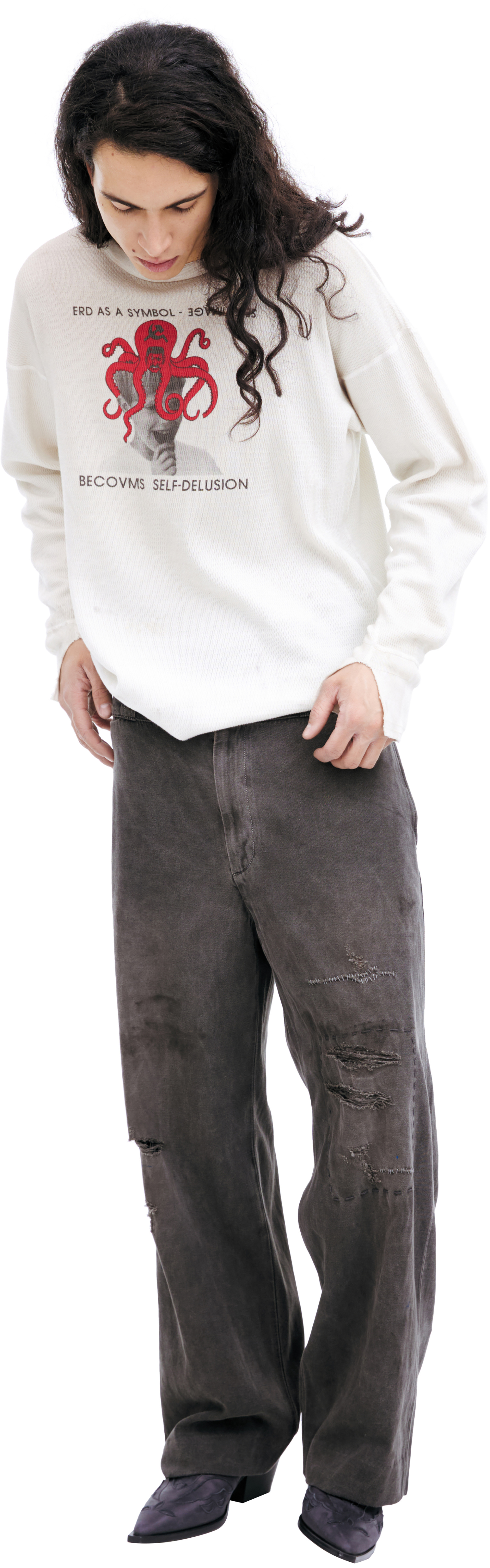 Enfants Riches Déprimés Cotton & Linen Trousers