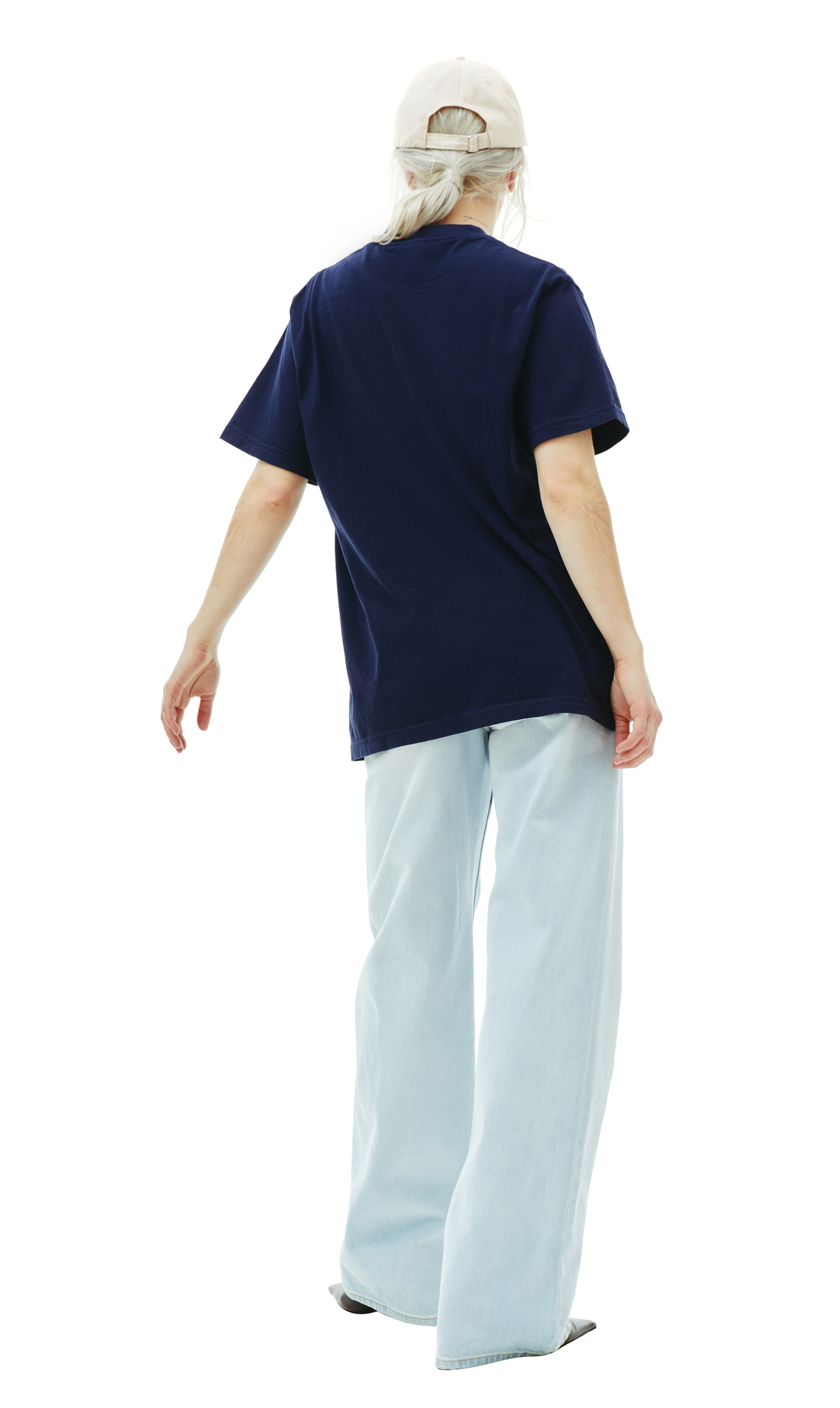 SPORTY & RICH Cotton Fun Track t-shirt