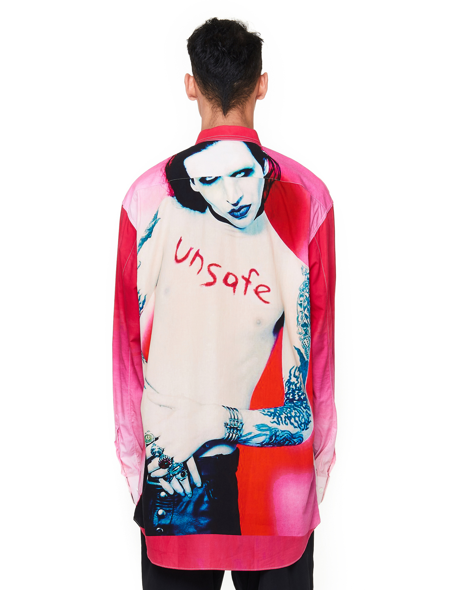 VETEMENTS Marilyn Manson Printed Shirt