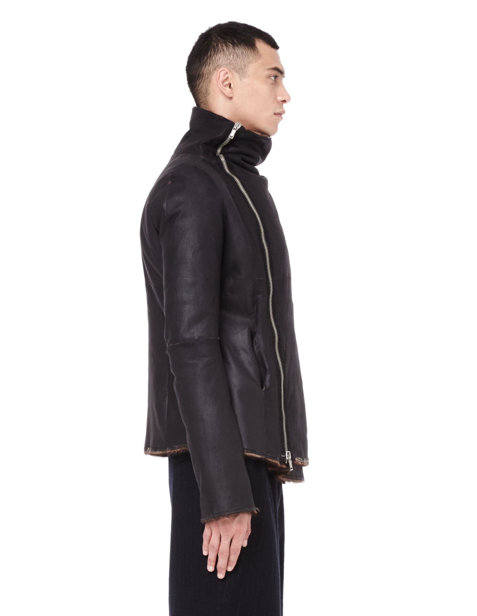 HUN Rick Owens Reversible Mink Fur Jacket
