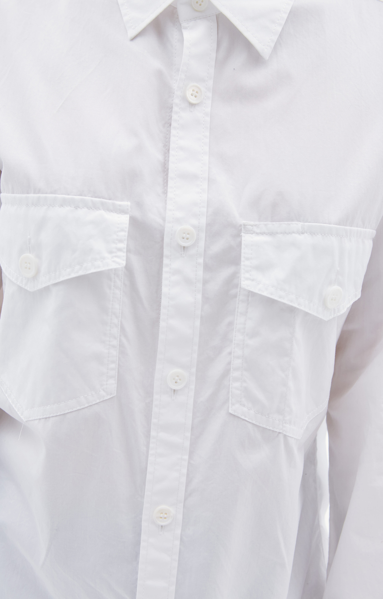 Y\'s White cotton shirt