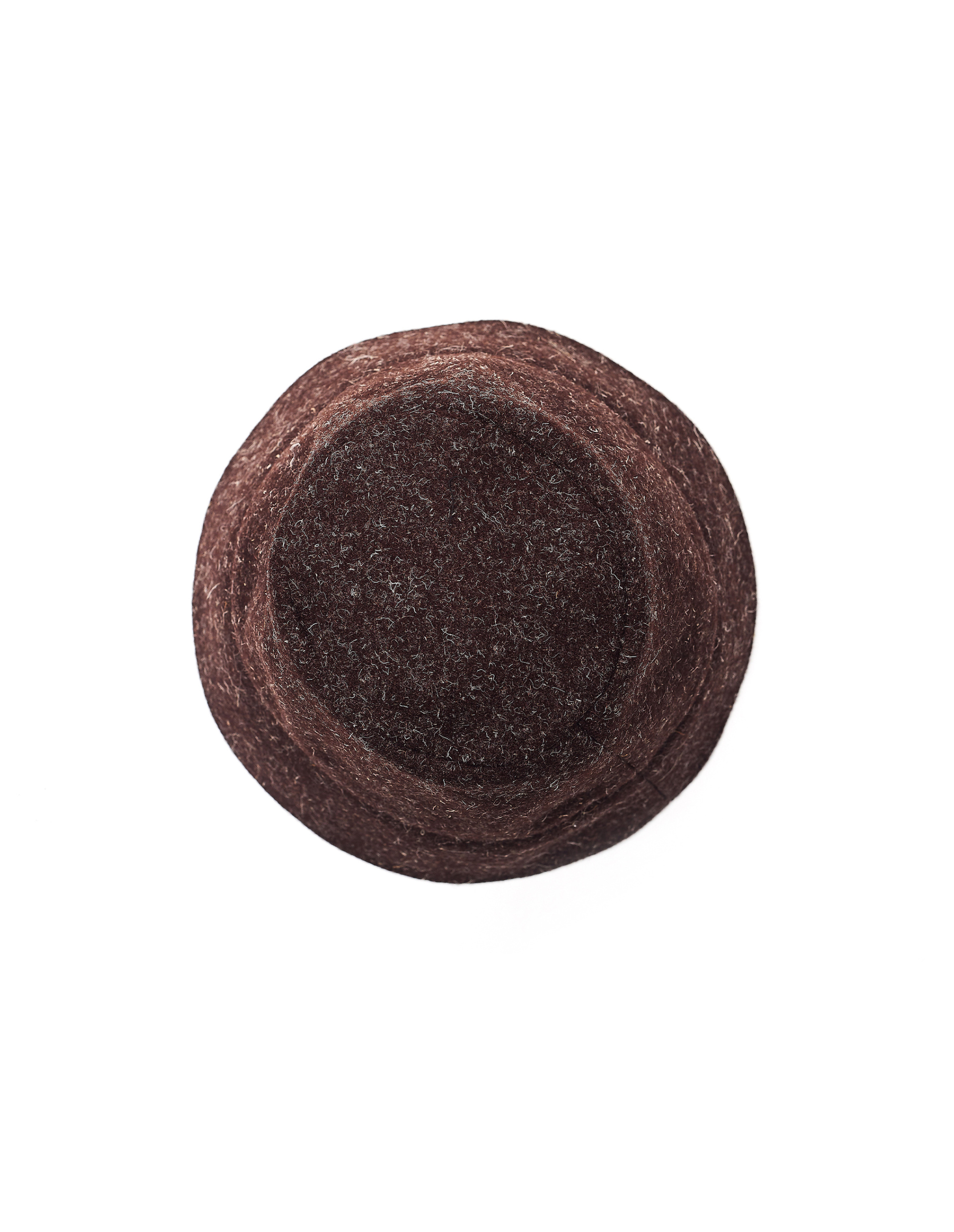 Jil Sander Brown Wool Hat