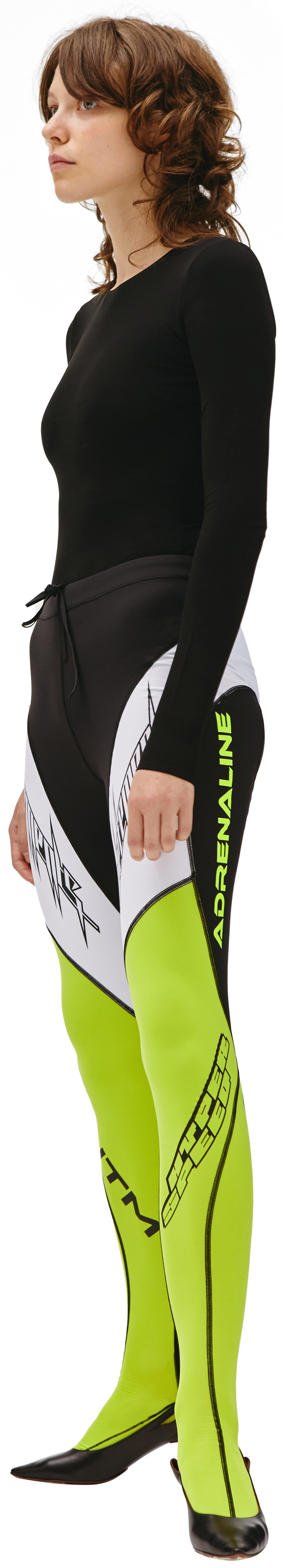 VETEMENTS MOTO LOGO LEGGINGS