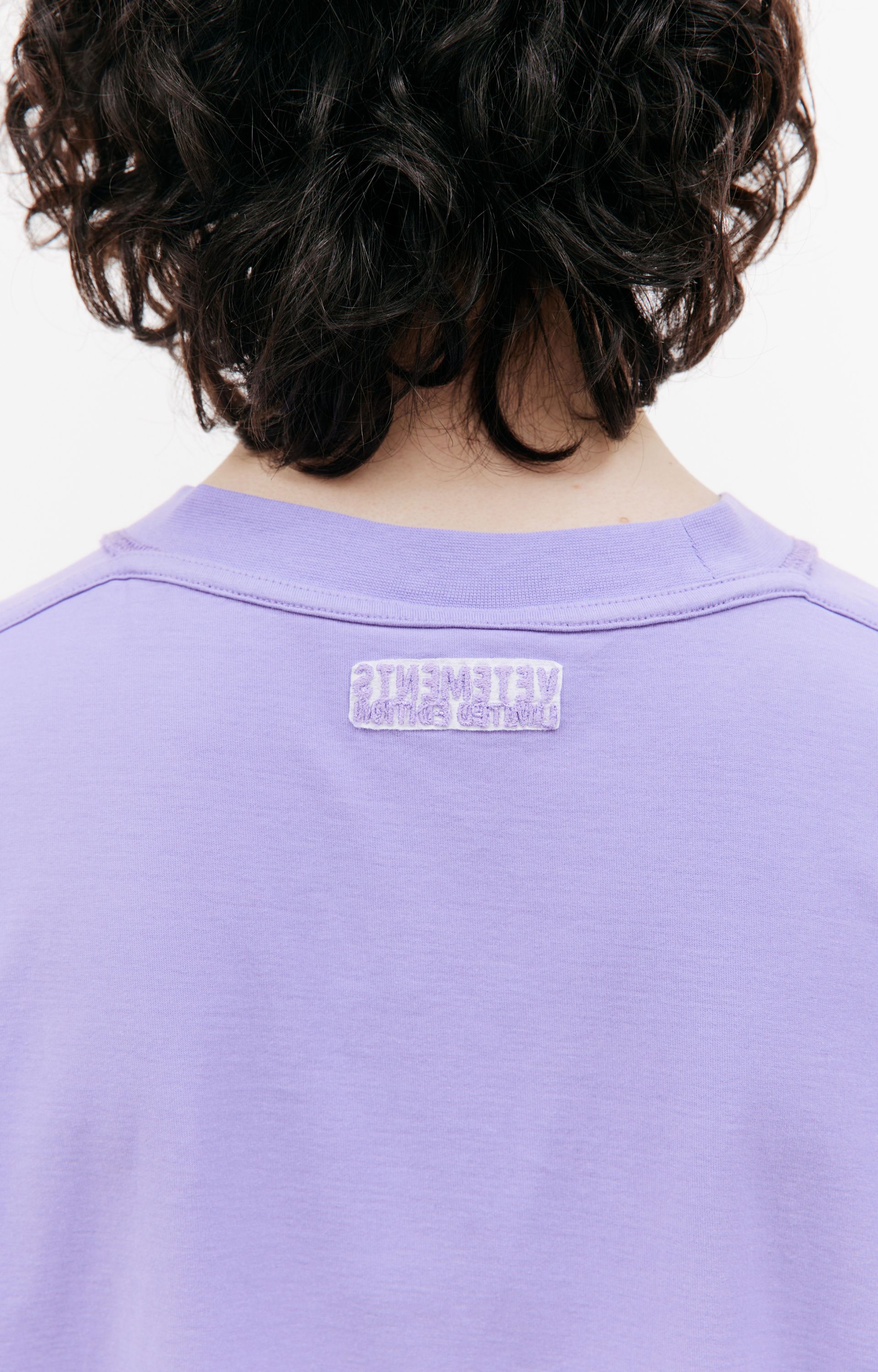 VETEMENTS Oversized inside-out t-shirt