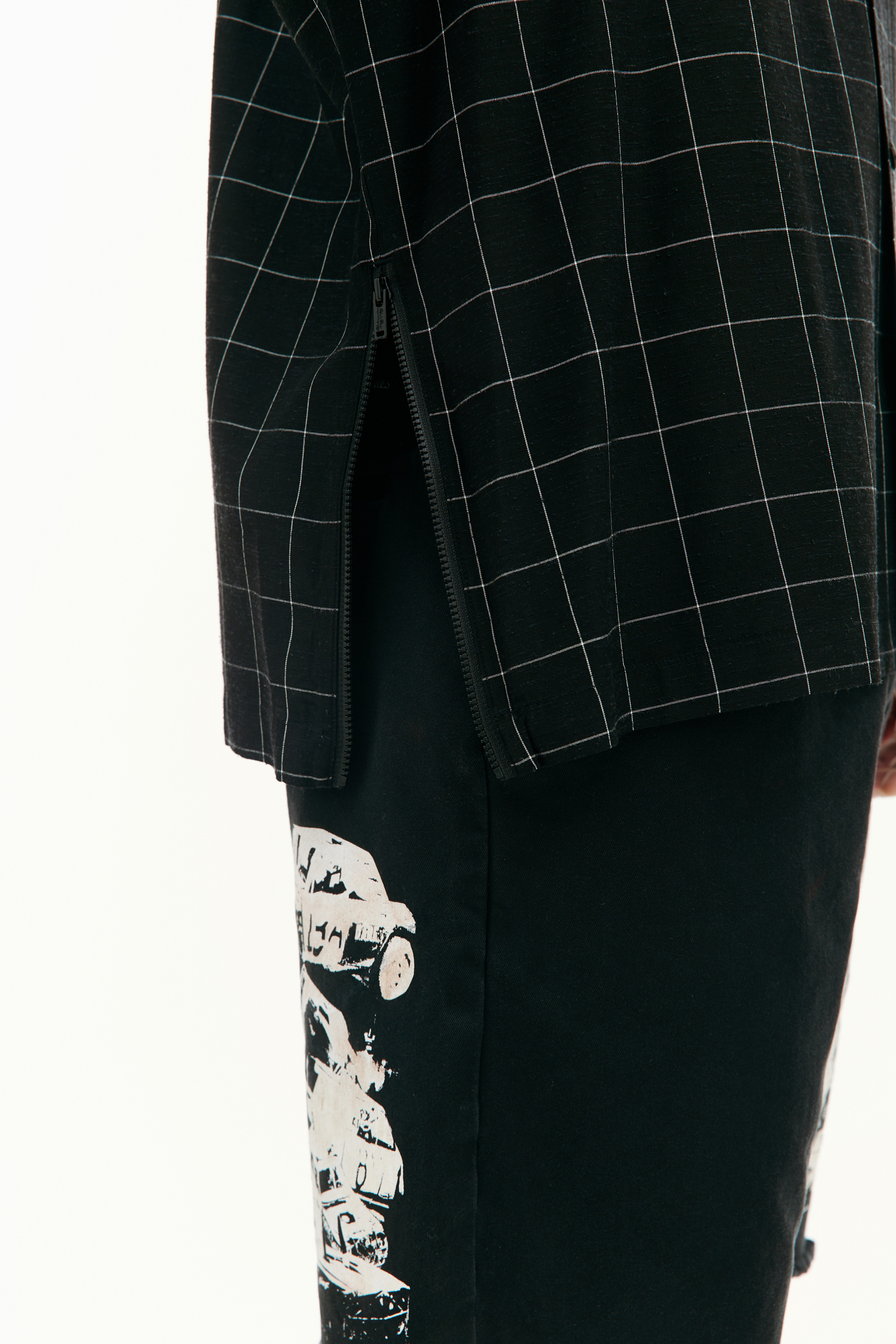 Undercover Black check shirt