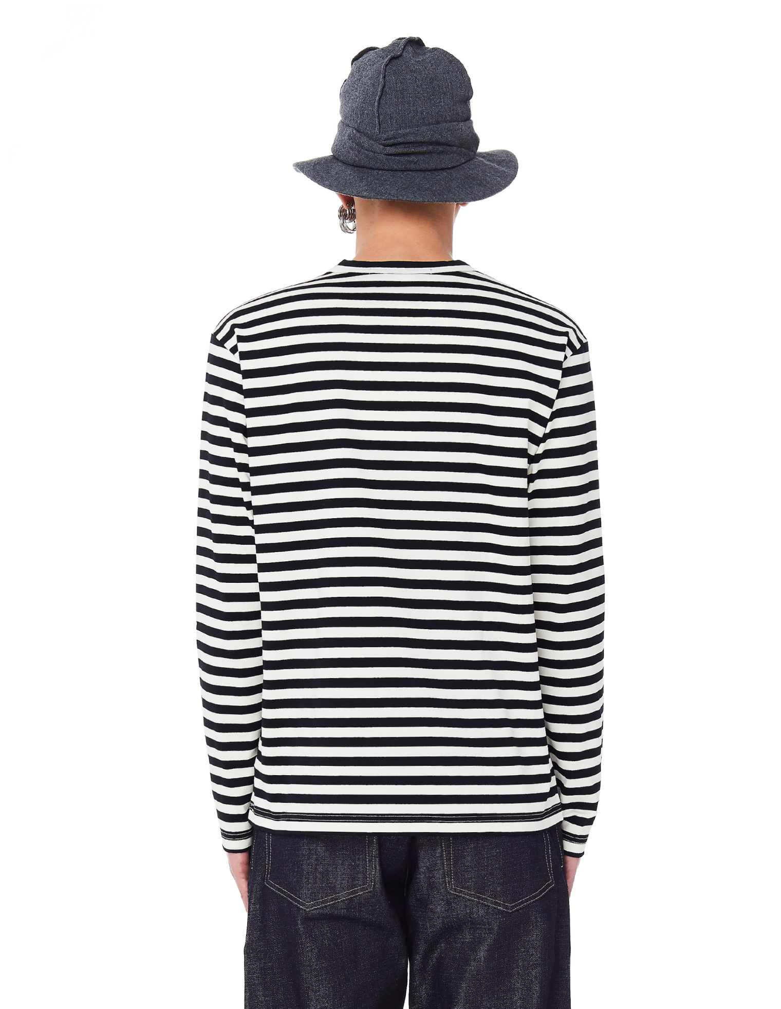 トップス Junya Watanabe Frill Cotton L/S Shirt JUNYA WATANABE COMME des GARCONS Frill Turtle Neck T Shirt