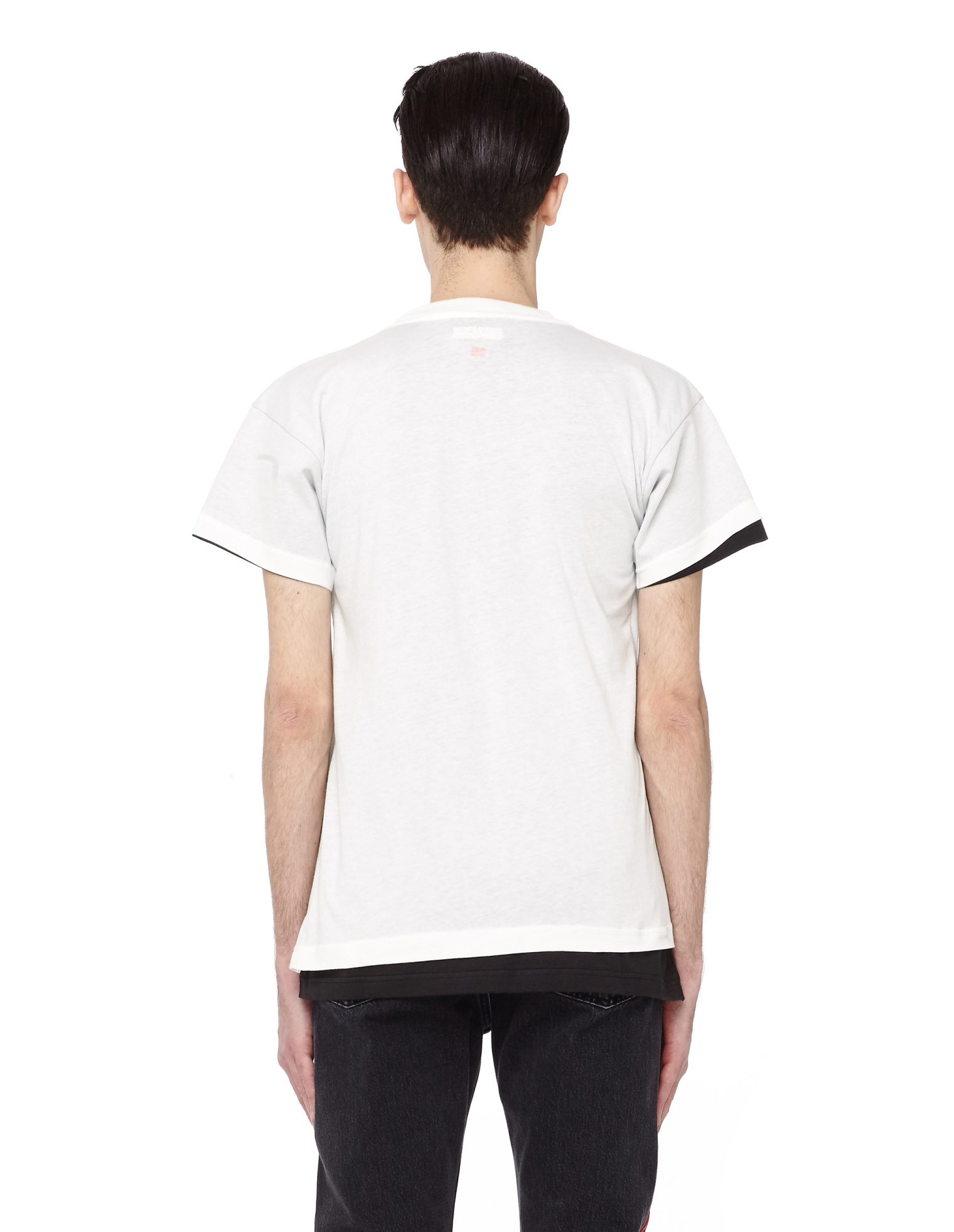 VETEMENTS Double-layered Vetements x Hanes cotton T-shirt