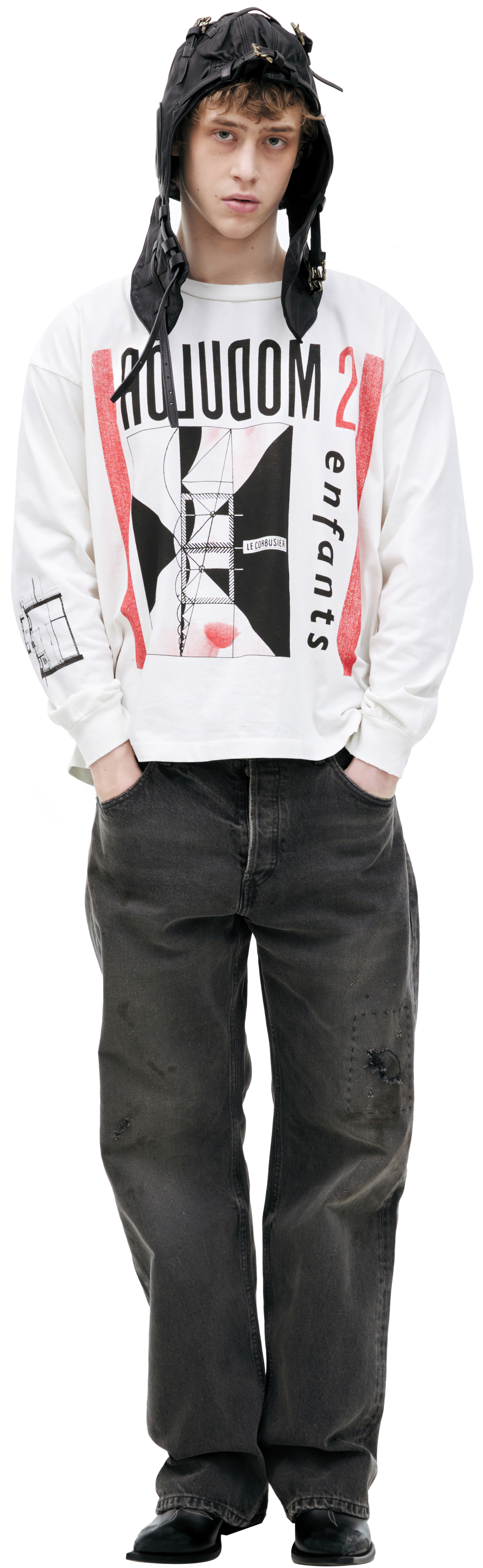 Enfants Riches Déprimés White Printed Longsleeve