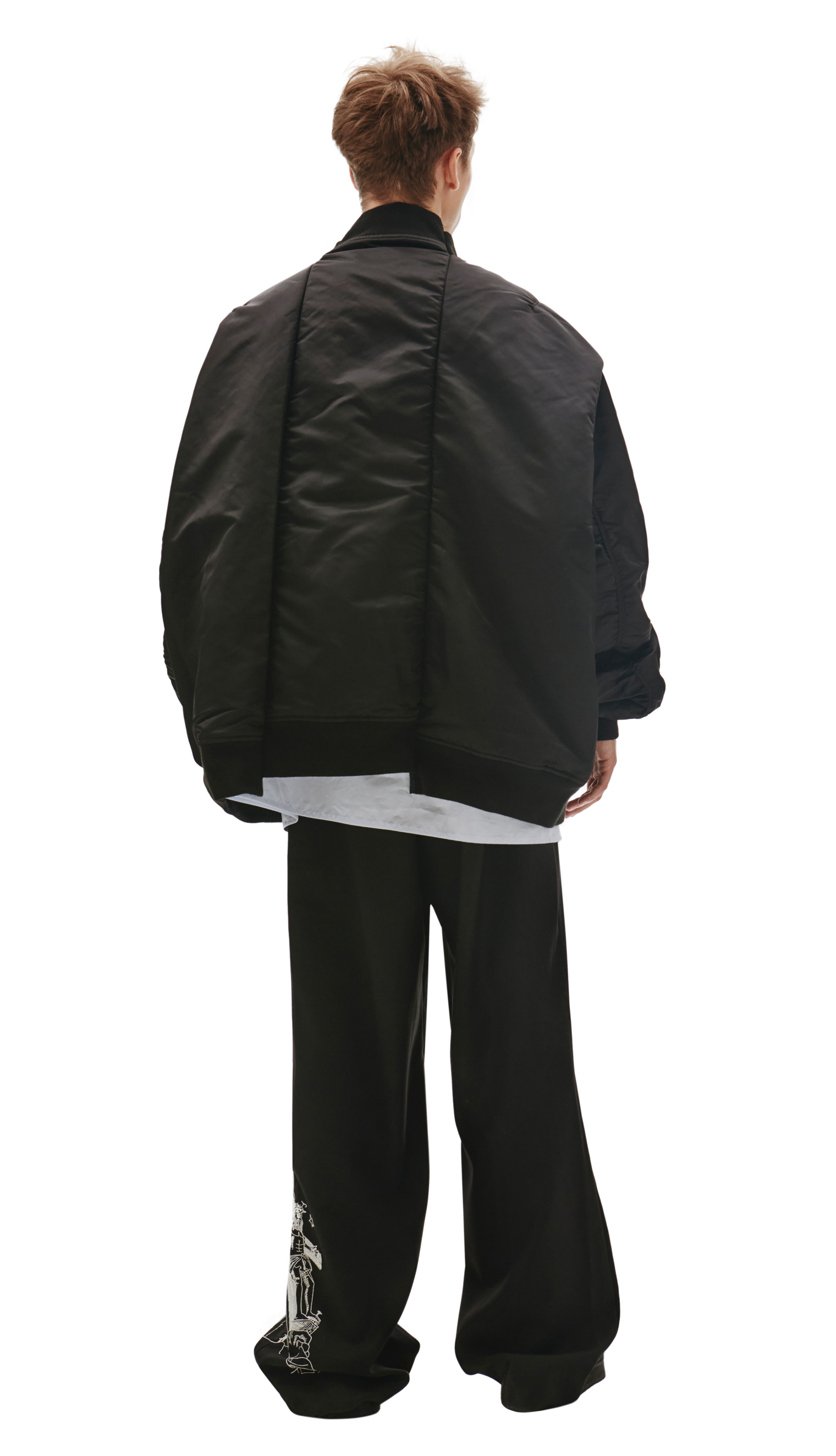 VETEMENTS Двусторонний Оверсайз Бомбер VETEMENTS x Alpha Industries
