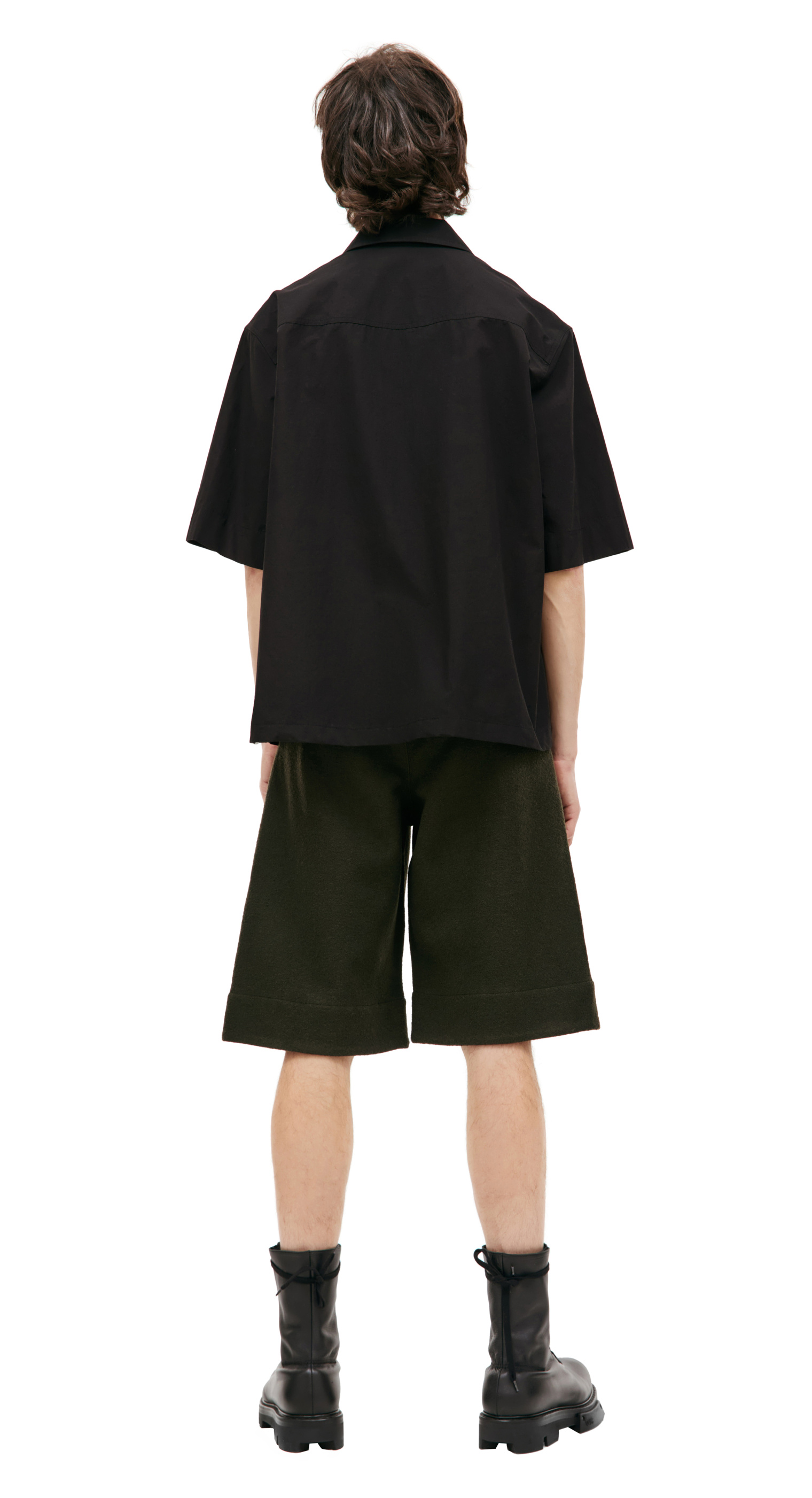 Jil Sander Short-sleeved cotton shirt