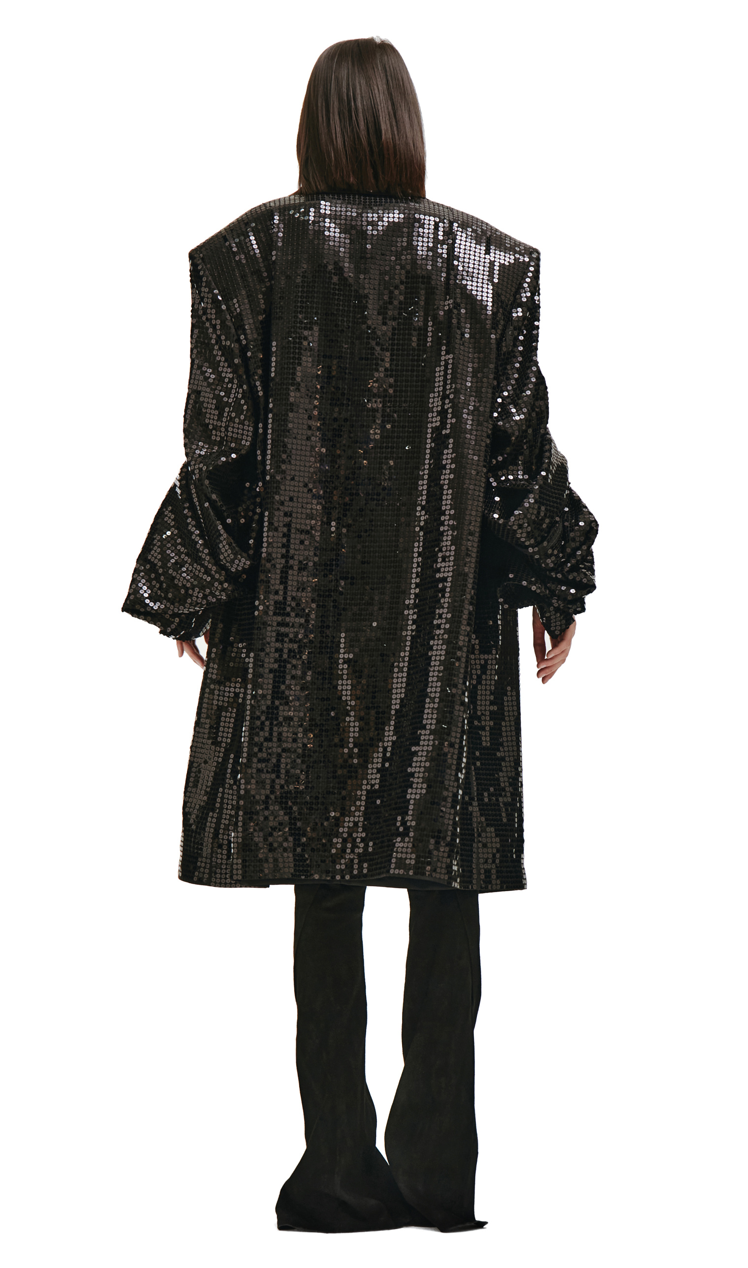 Junya Watanabe Sequins Black Coat