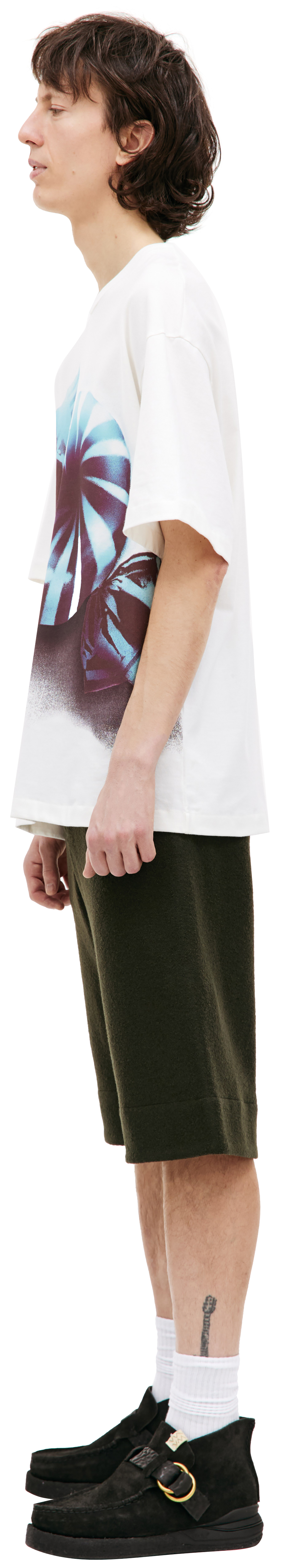 Jil Sander White printed t-shirt