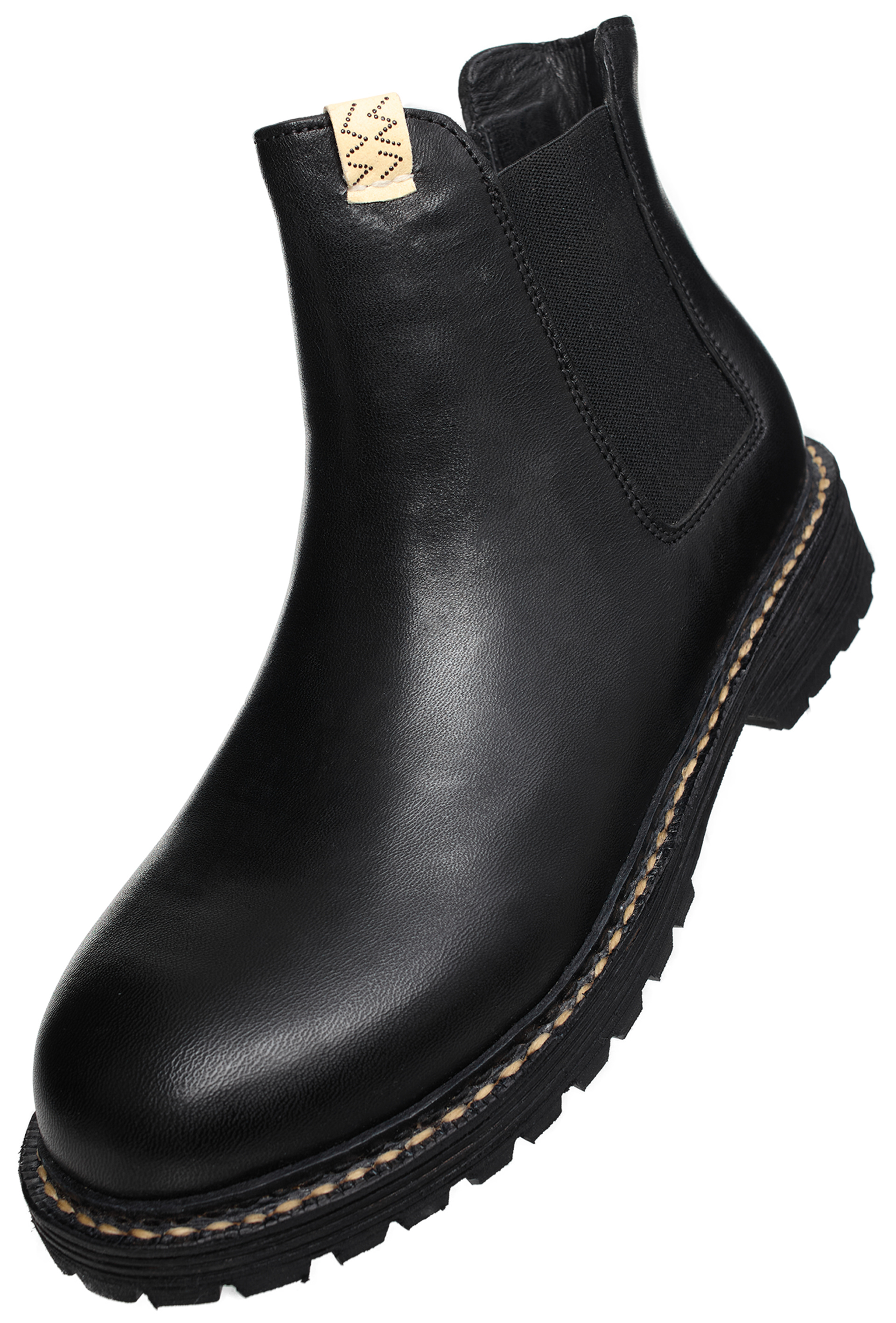 visvim Black leather Chelsea boots