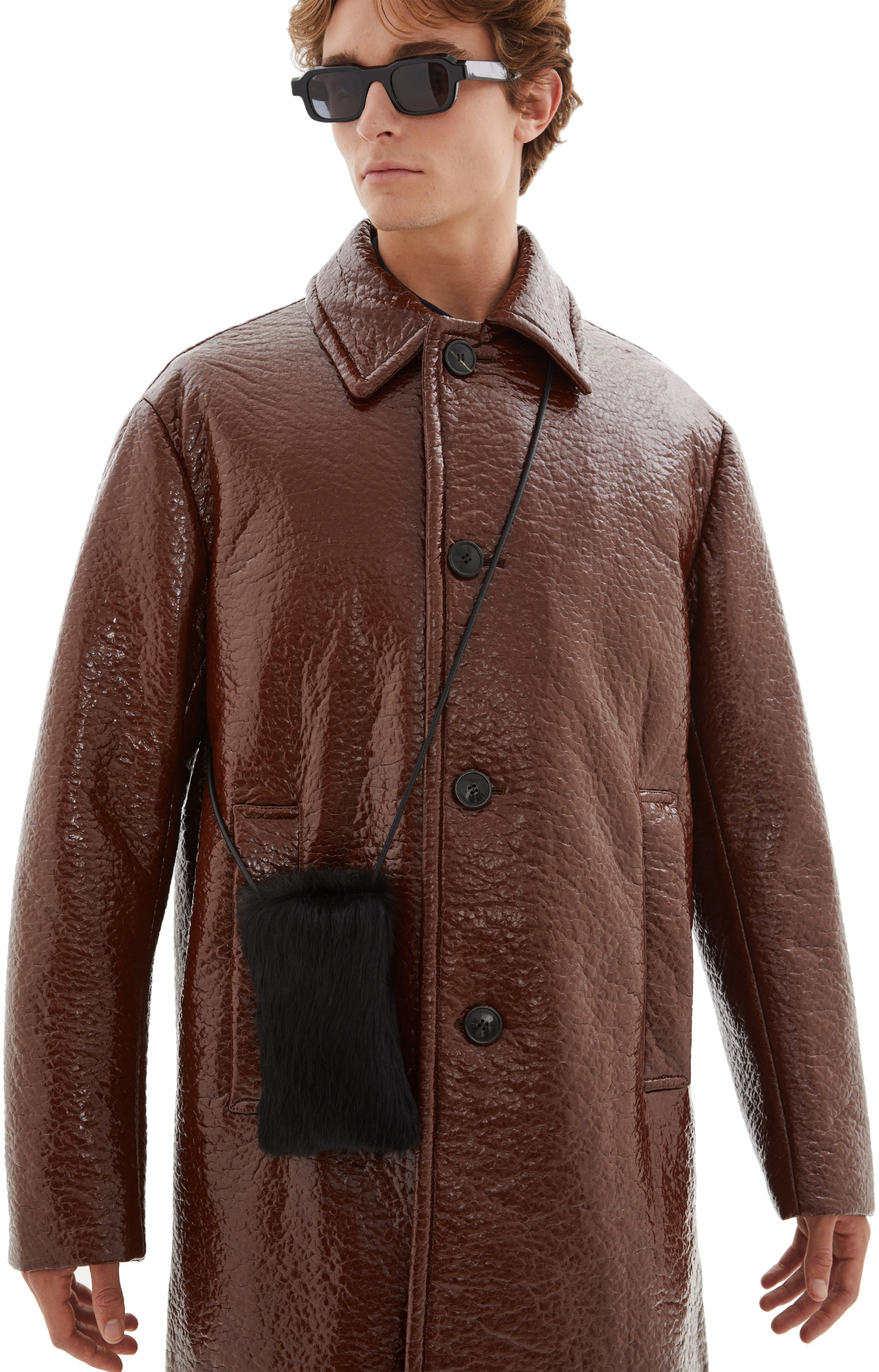 Dries Van Noten Pony Hair Phone Case