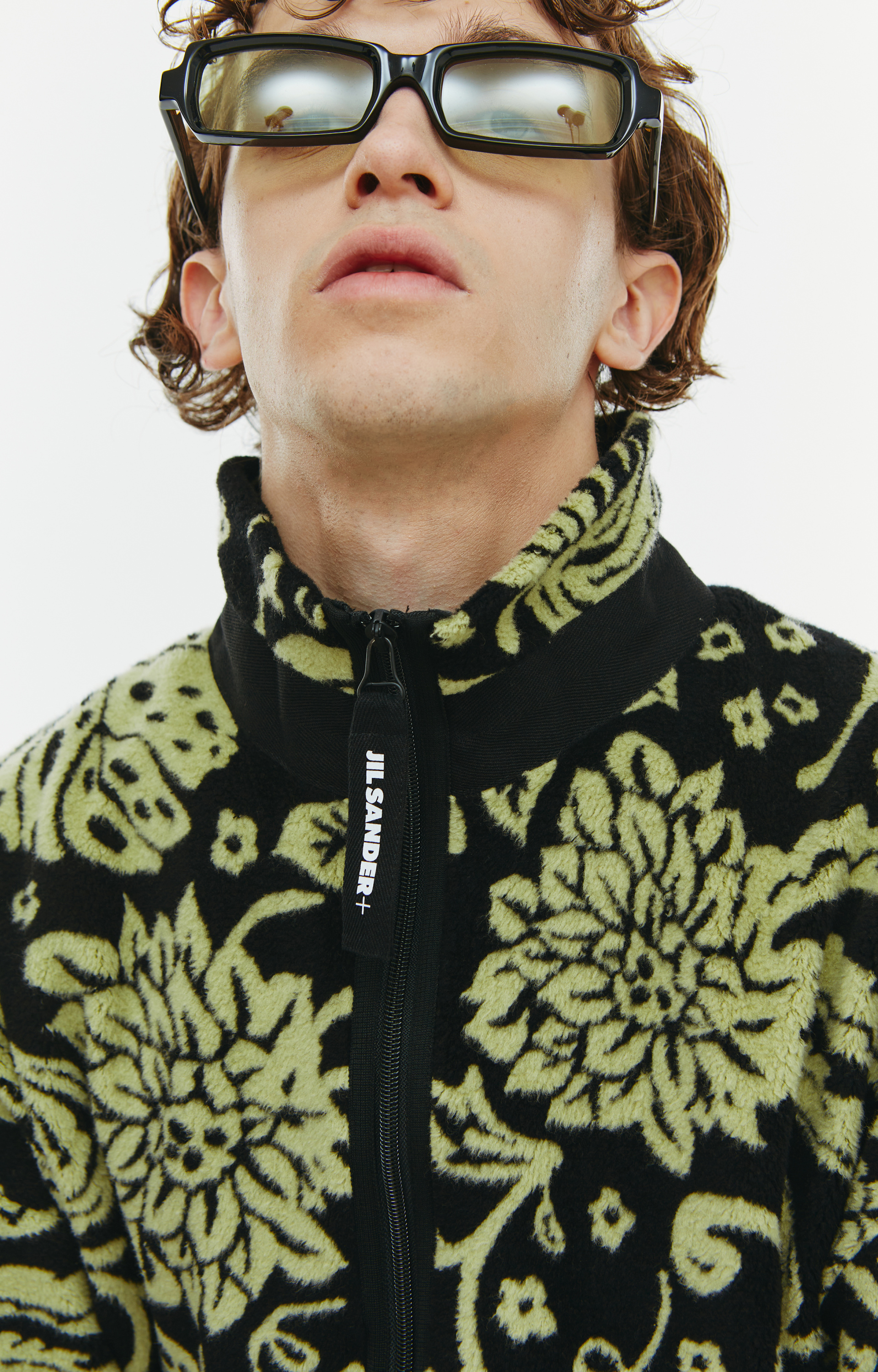 Jil Sander J+ Floral Fleece Jacket