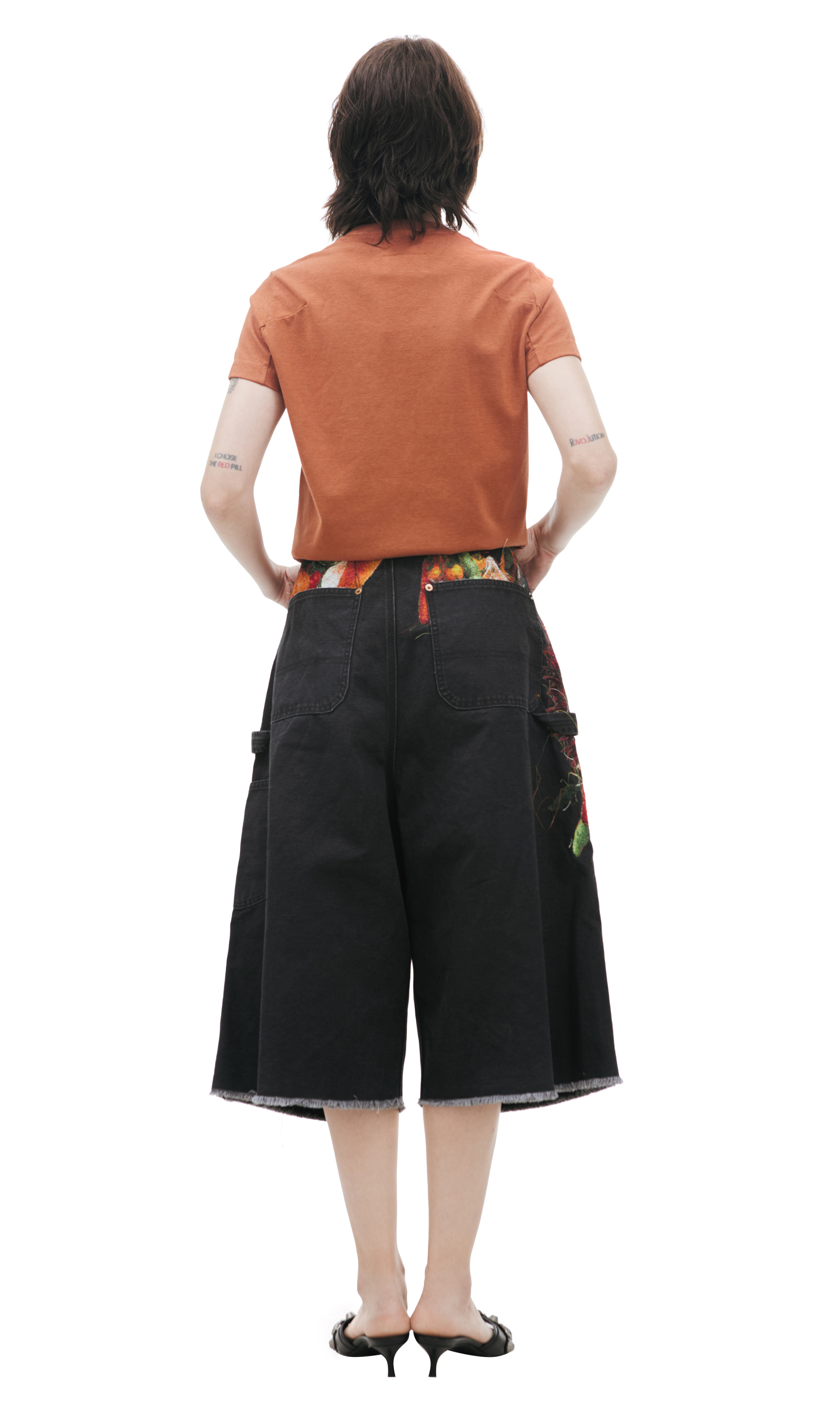 Doublet Embroidered shorts