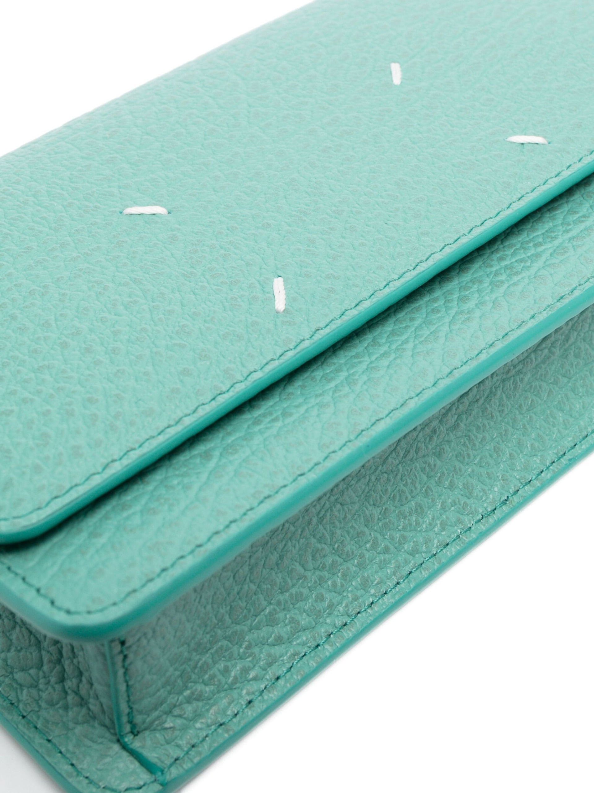 Maison Margiela Four Stitches Leather Wallet on Chain